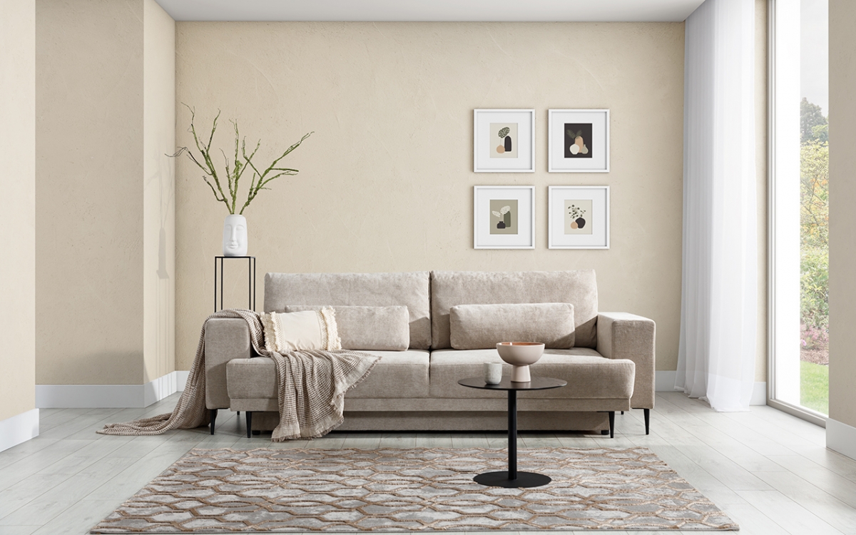 Rozkladacia pohovka Deloria 248 cm Pohovka z waskimi bokami 