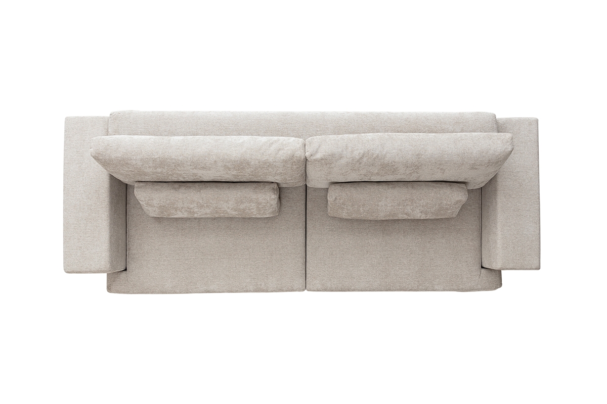 Rozkladacia pohovka Deloria 248 cm Pohovka s vankúšmi na oparciu 