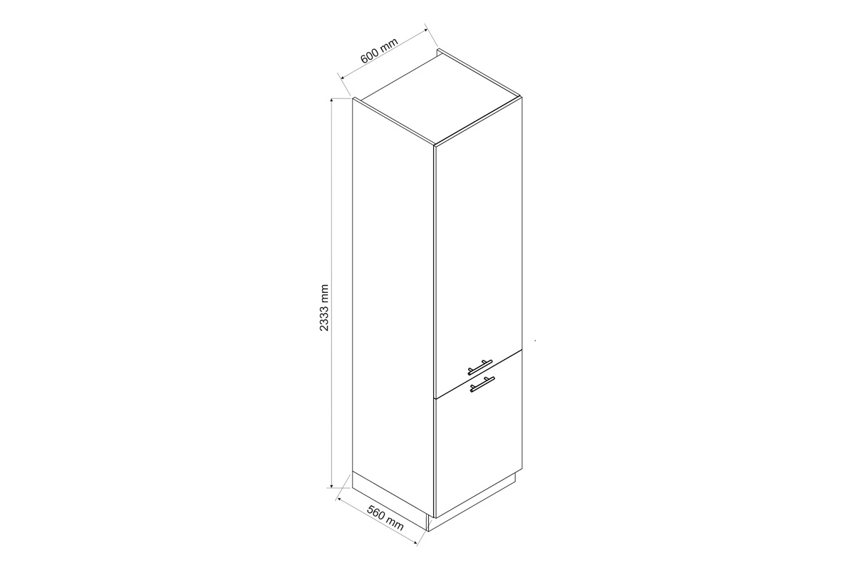 Skříňka regál Denis D60 SL/2333 P/L Skříňka z policemi denis 