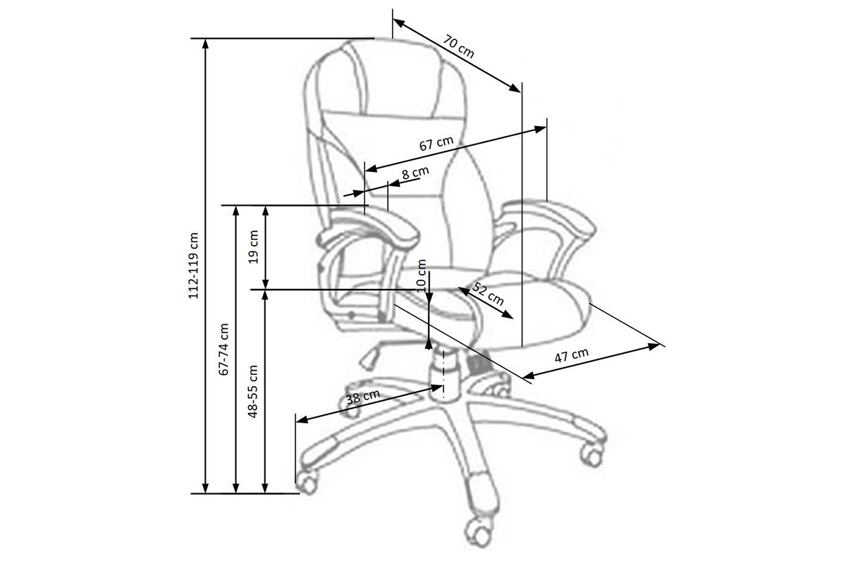 Kancelárske kreslo Bolizi s opierkami - tmavosivá pletená textília Kreslo do kancelárie