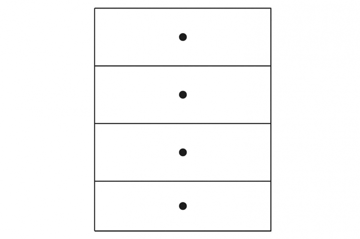 Komoda Velvet 75 - 105 cm - dub rustikal dřevěná Komoda Velvet 75 se zásuvkami a osvětlením LED 105 cm - dub rustical