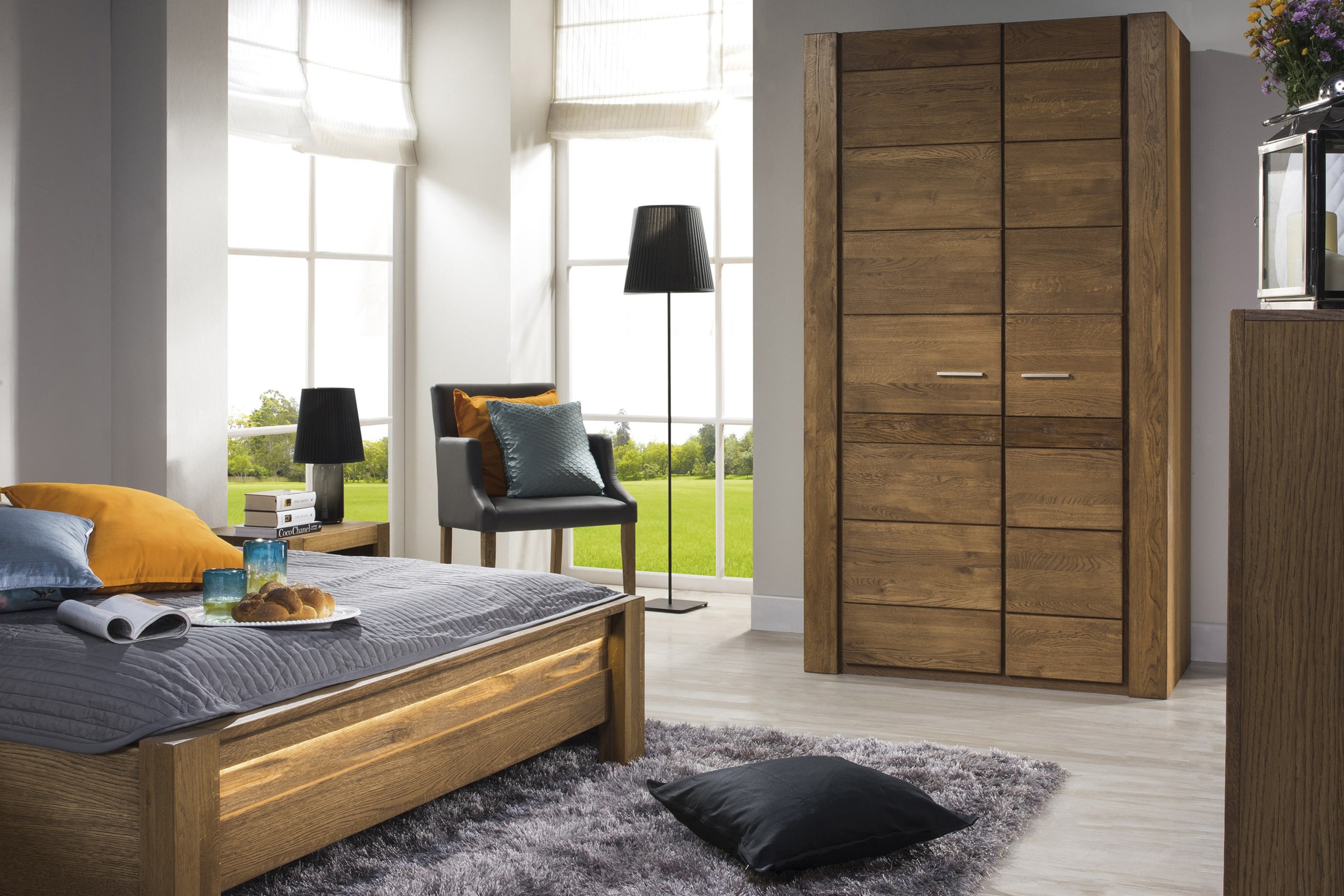 Skriňa dvojdverová Velvet 70 - Dub rustical 