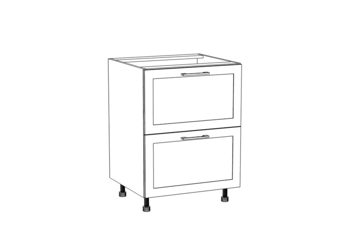 Skříňka spodní Navia DS 6/2 se dvěma zásuvkami Starmotion Navia DS 6/2 - Skříňka spodní z dwoma zásuvkami