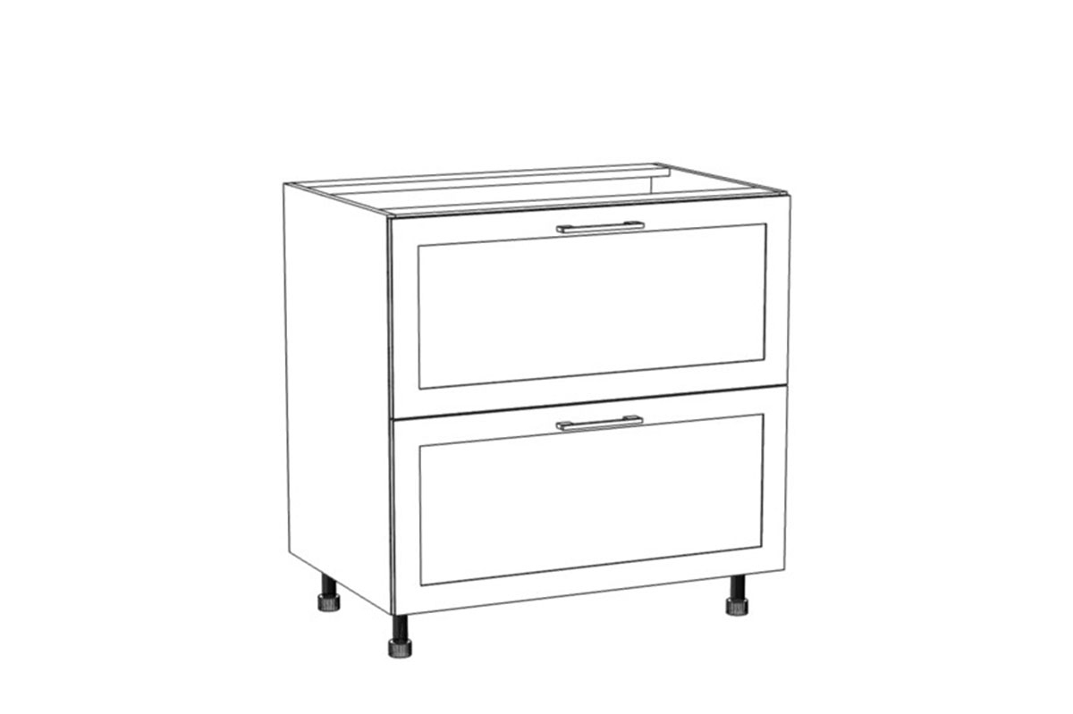 Skříňka spodní Navia DS 8/2 se dvěma zásuvkami Starmotion Navia DS 8/2 - Skříňka spodní z dwoma zásuvkami