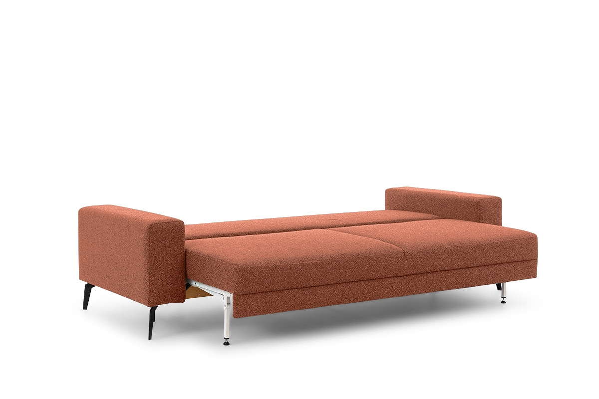 Rozkladacia pohovka Elentio bordowa Pohovka Elentio rozkladana do spania 