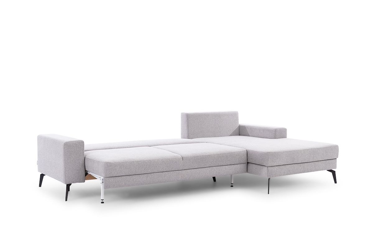Rozkládací rohová sedací souprava Elentio Mini rozkládací Rohová sedací souprava na spaní Elentio