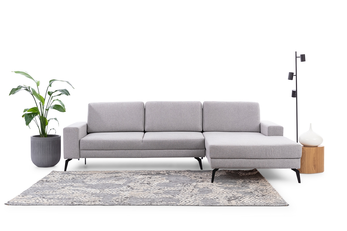 Rozkládací rohová sedací souprava Elentio Mini Rohová sedací souprava s funkcí spaní Elentio Mini