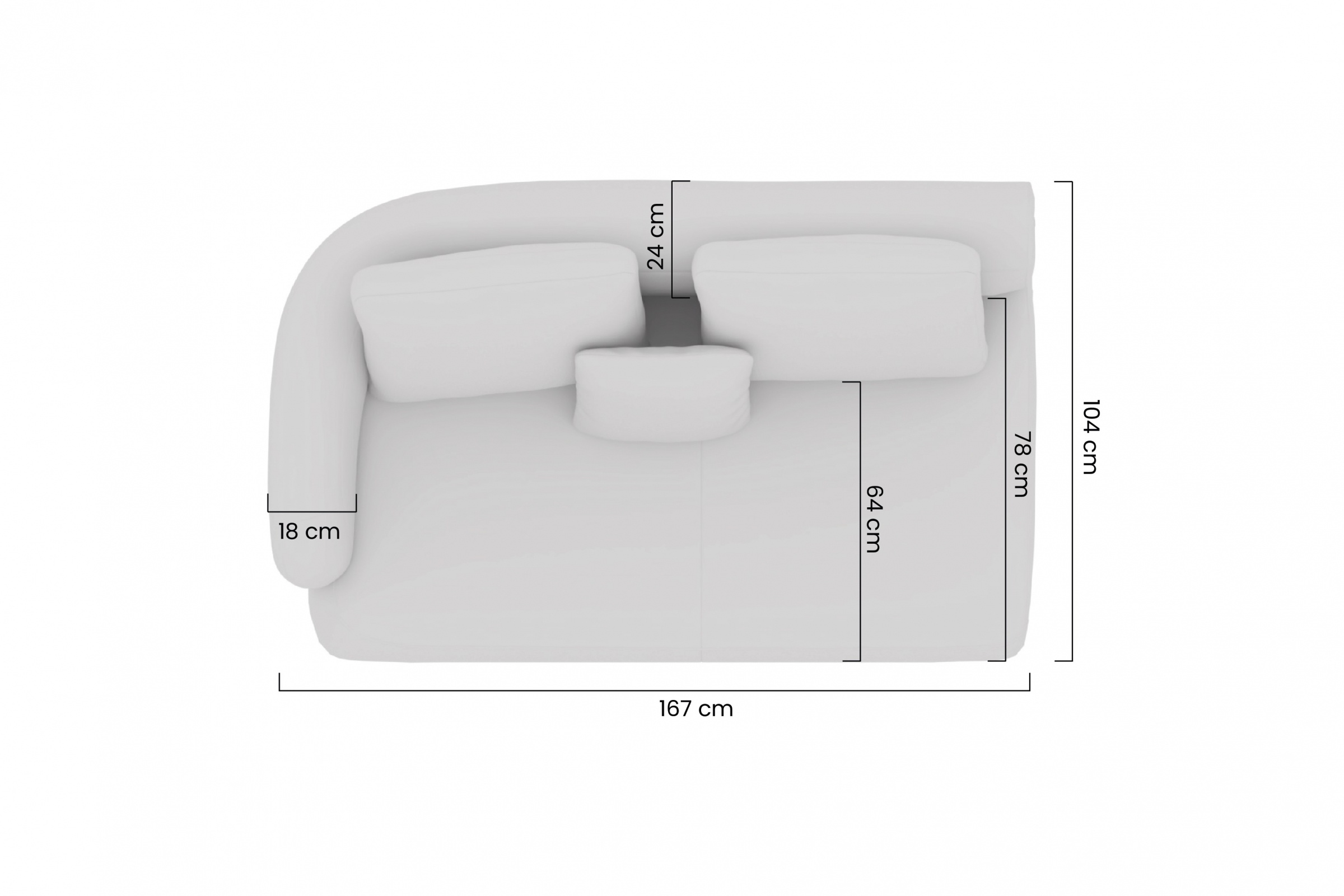 Boční modul Finezal 2P - pravý Finezal 2P