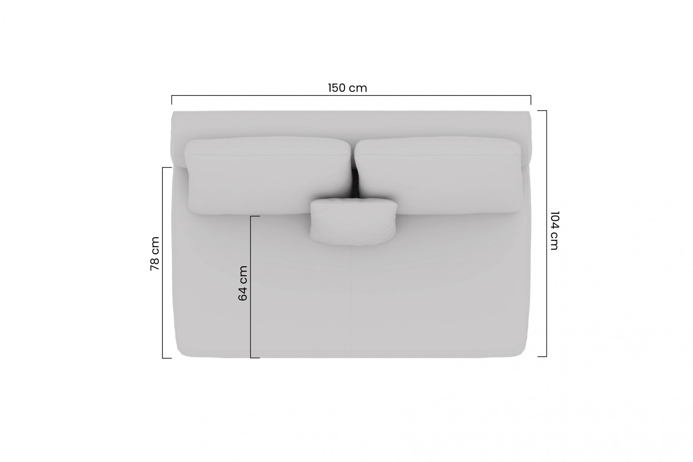 Dvoumístný modul Finezal 2S bez bočních stěn Finezal 2S