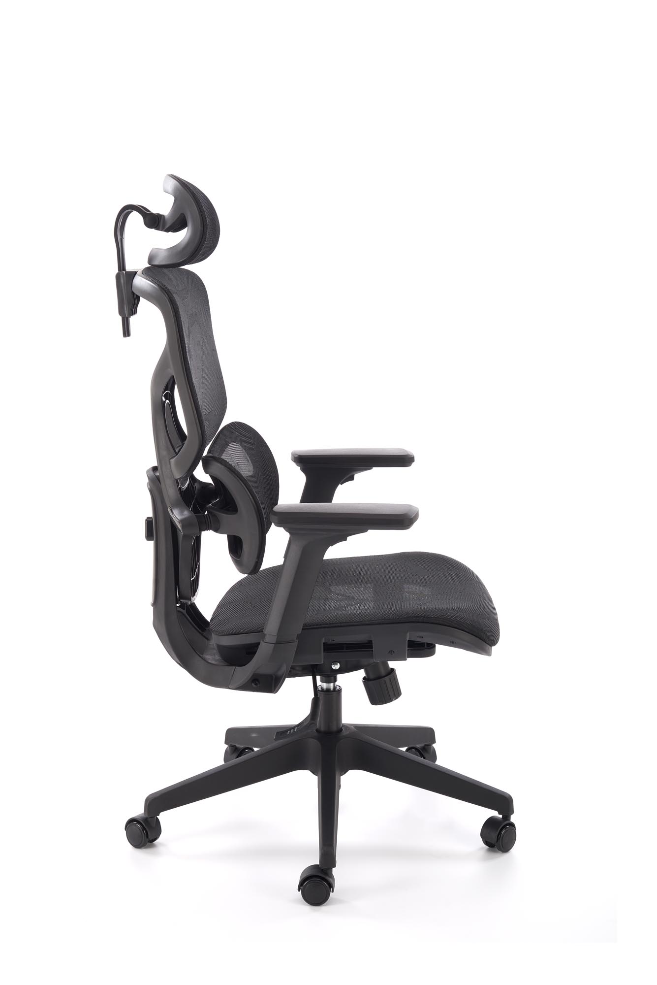 MACAR Křeslo gabinetowy, černá (1p=1szt) Kancelářská židle macar ergonomiczny - černá