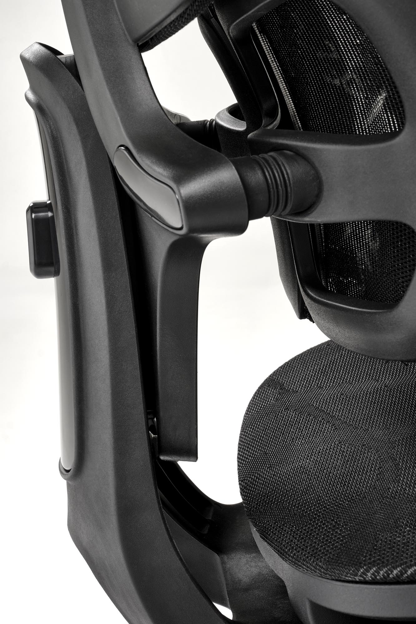 MACAR Křeslo gabinetowy, černá (1p=1szt) Kancelářská židle macar ergonomiczny - černá