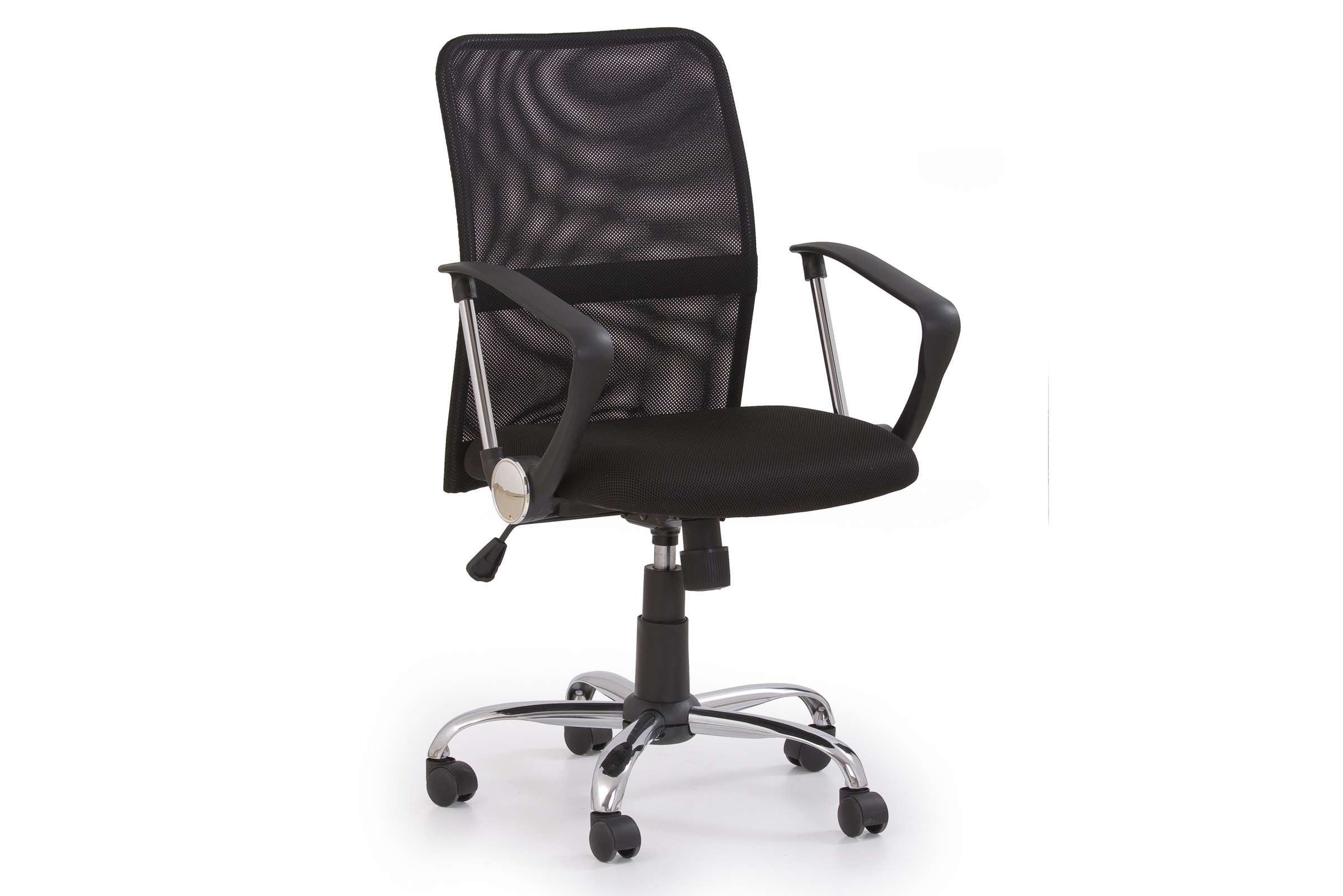 Kancelárske kreslo Tony s opierkami - čierne Kancelárske kreslo Tony - Čierny