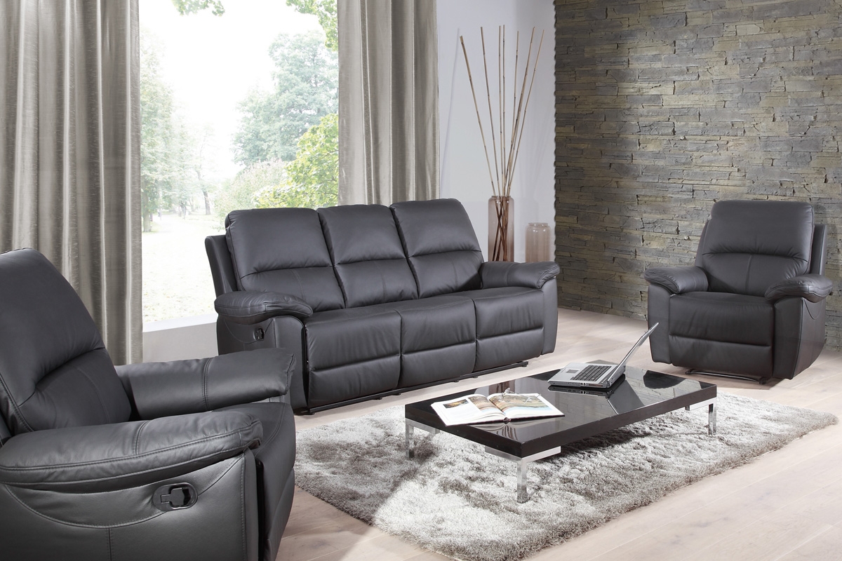 Kreslo do obývačky s manuálnou funkciou Relax Twins 1RF Komplet Twins