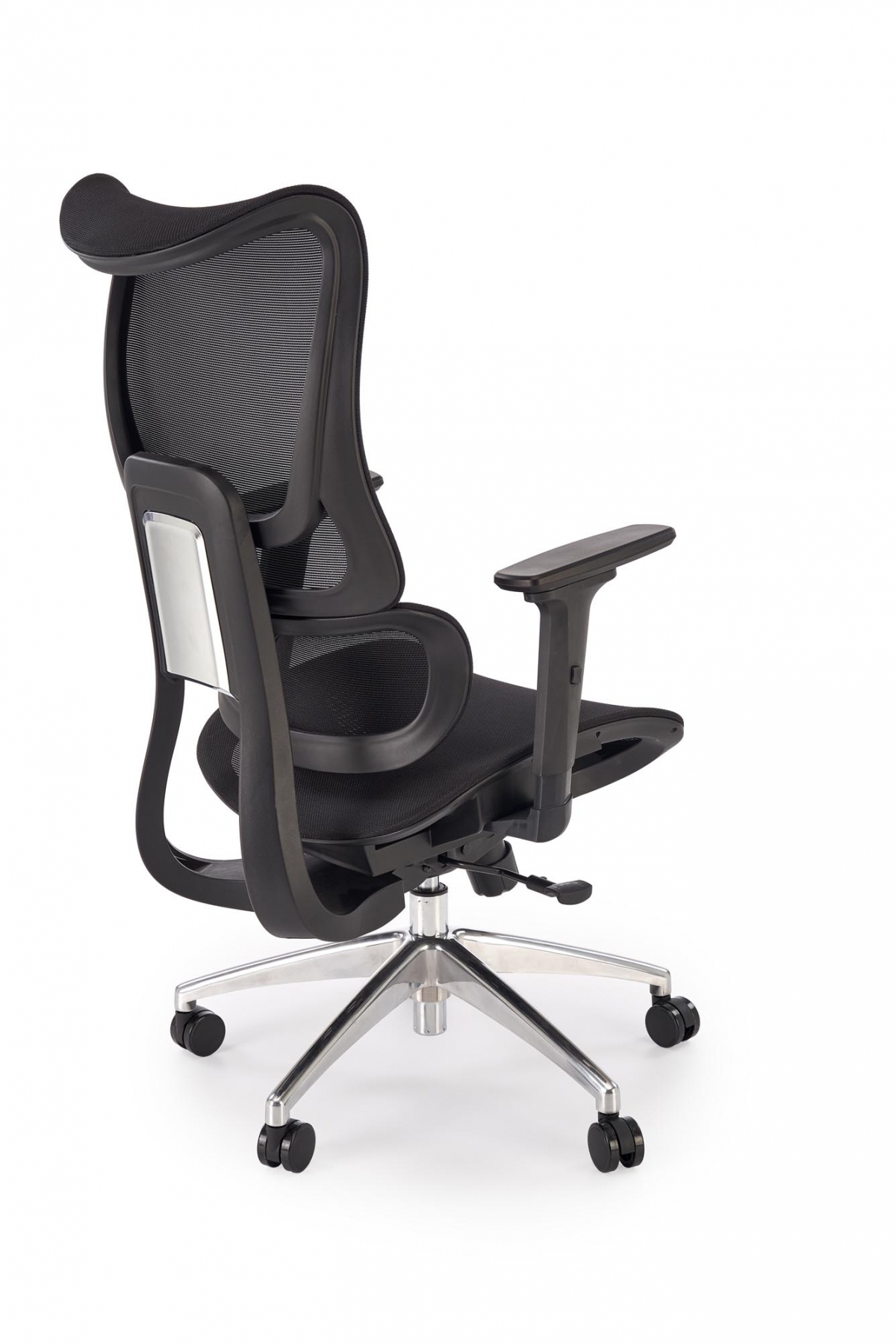 Ergonomická kancelárska stolička Casilo - čierna ekokoža Kreslo ergonomiczny Casilo otočna - Čierny