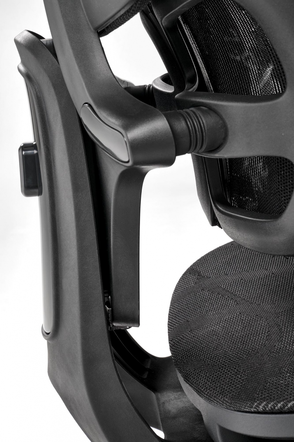 Ergonomická kancelárska stolička Lorendi - čierna ekokoža Kreslo ergonomiczny Lorendi otočna - Čierny 