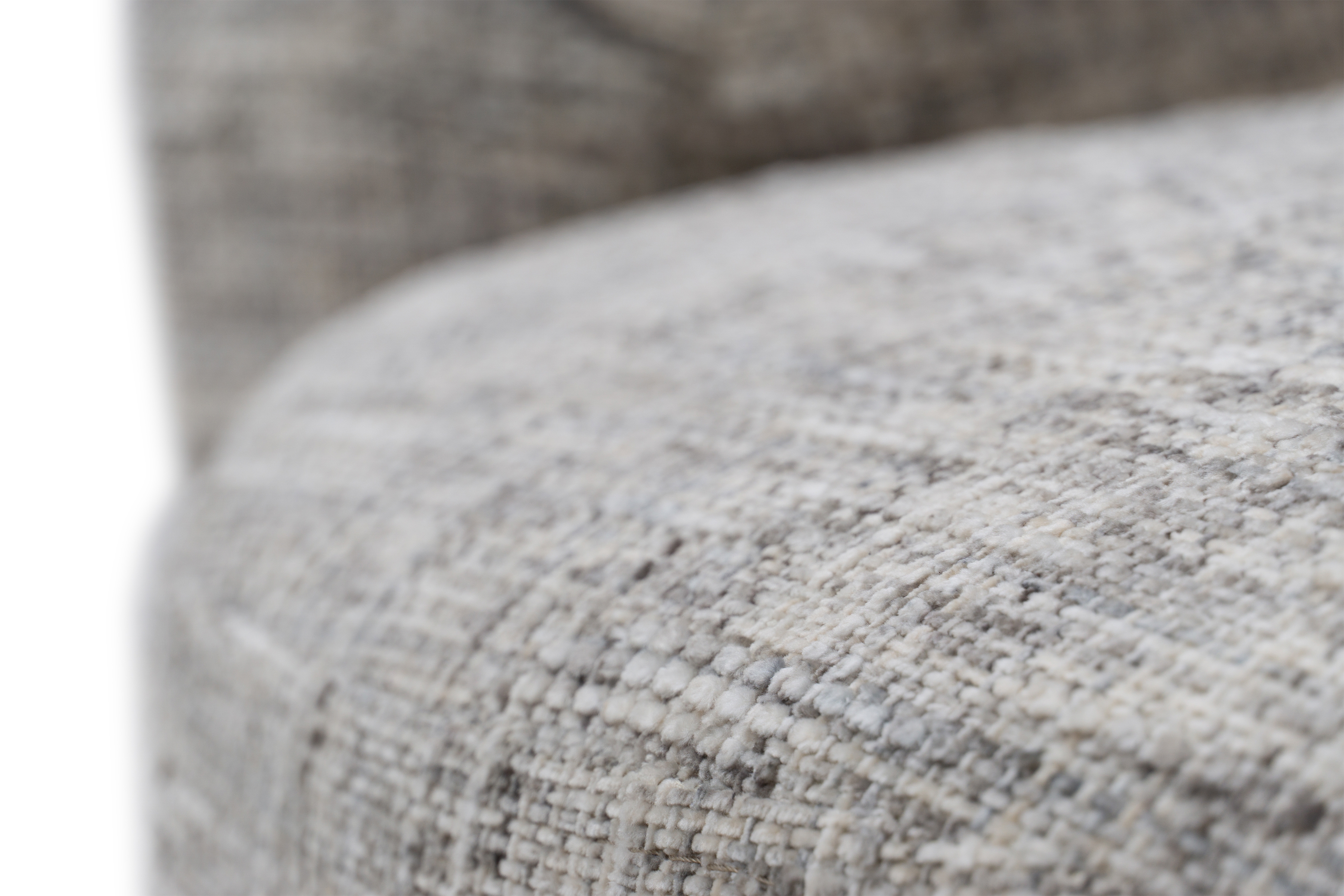 Otočné kreslo Finezal - sivá pletenina Tracy 211-12 Kreslo Finezal otočna - šedá plecionka Tracy 211-12