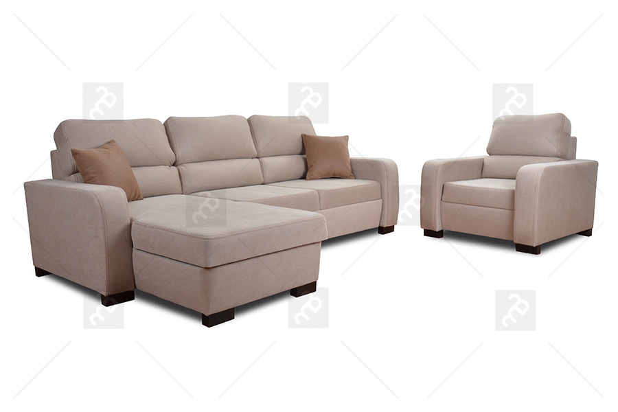 Křeslo Fino křeslo se zaoblenými boky