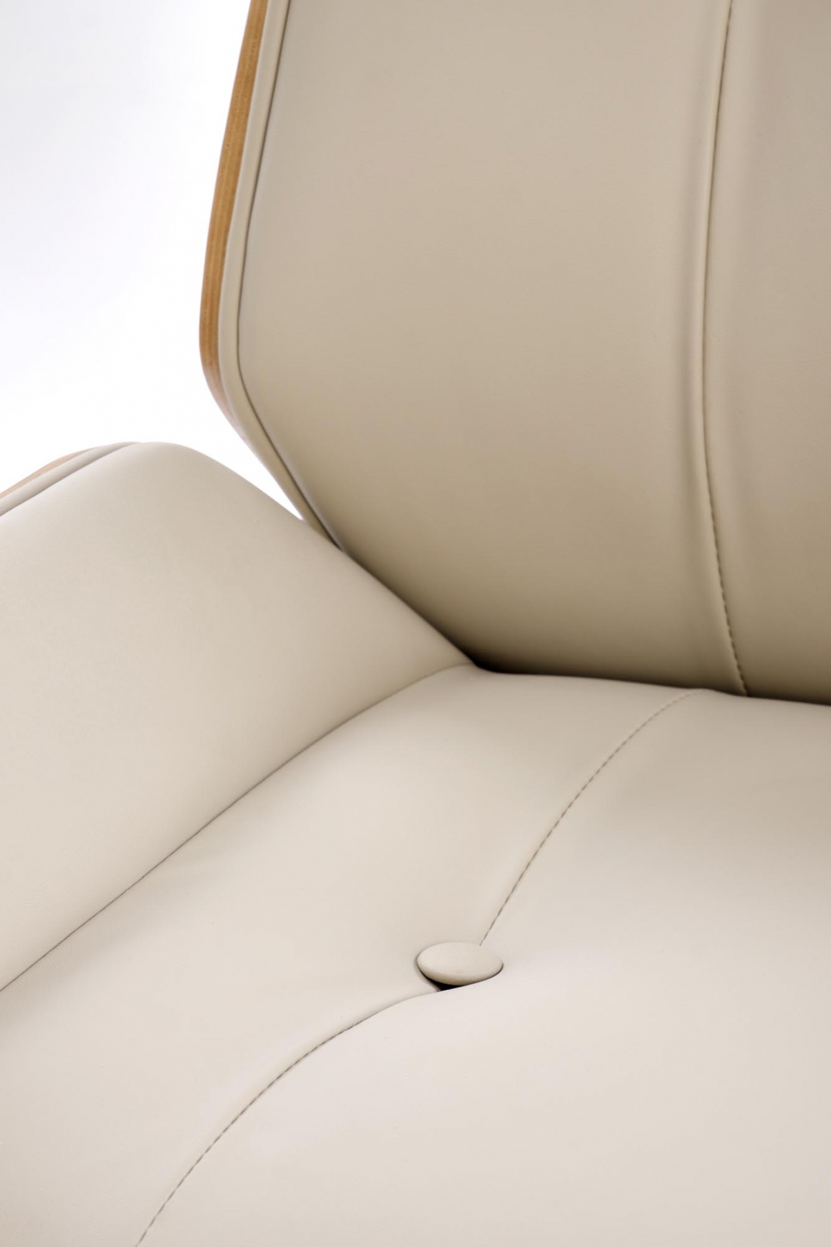 Kancelářská židle Benaro - ořech / béžová Křeslo gabinetowy Benaro obrotowy - ořech / béžová