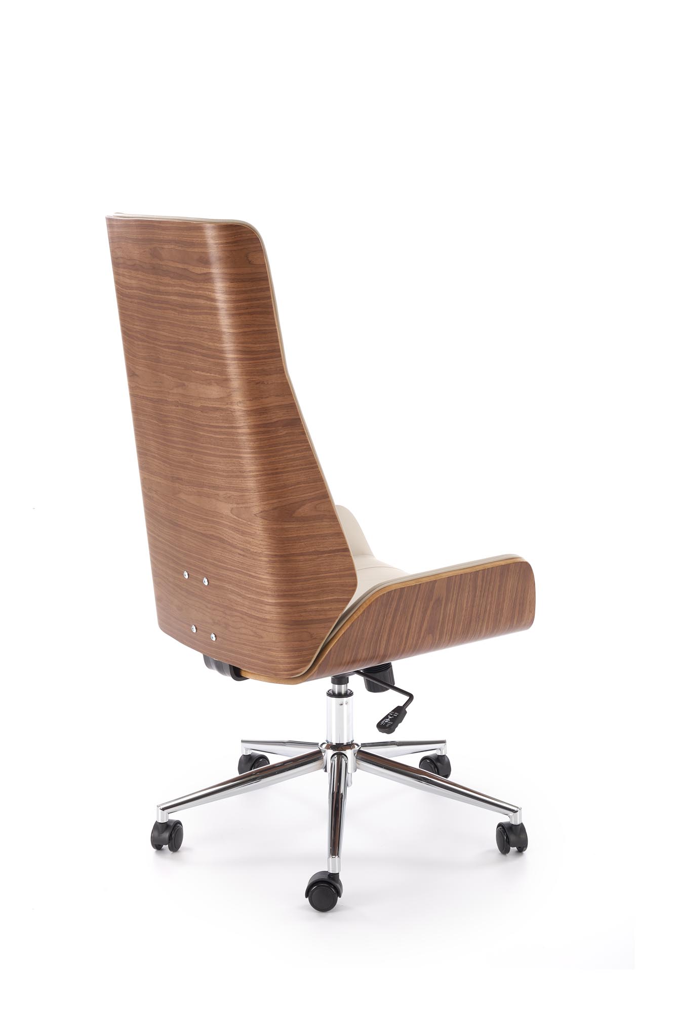 Kancelářská židle Benaro - ořech / béžová Křeslo gabinetowy benaro obrotowy - ořech / béžová