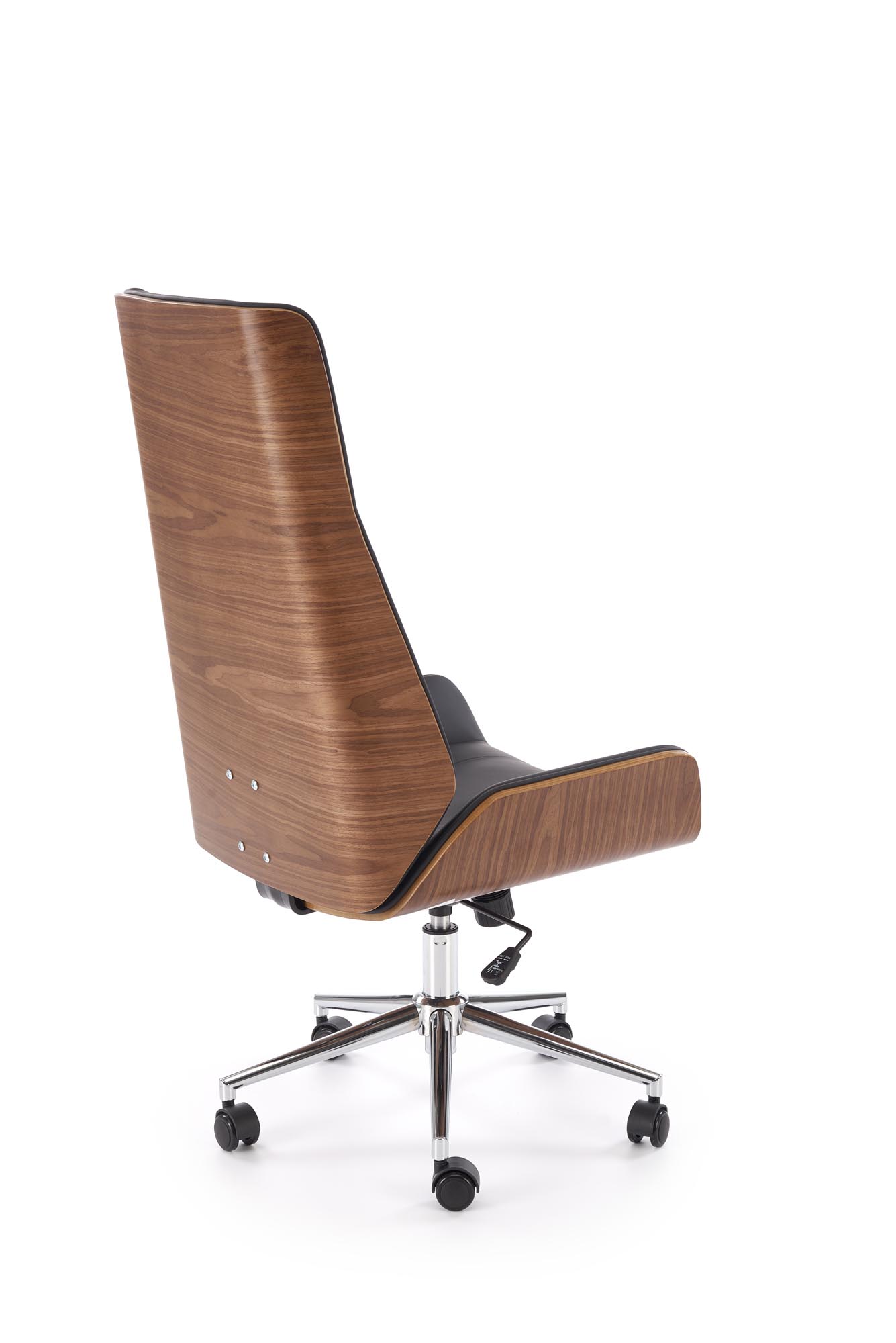 Kancelárska stolička Benaro - orech / čierna Kreslo kancelárske benaro otočna - orech / čierny 