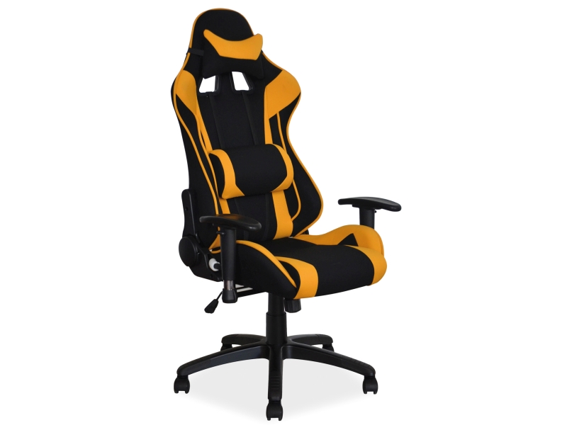 Herní židle Viper černý-žlutý  Herní židle viper černý-žlutý 