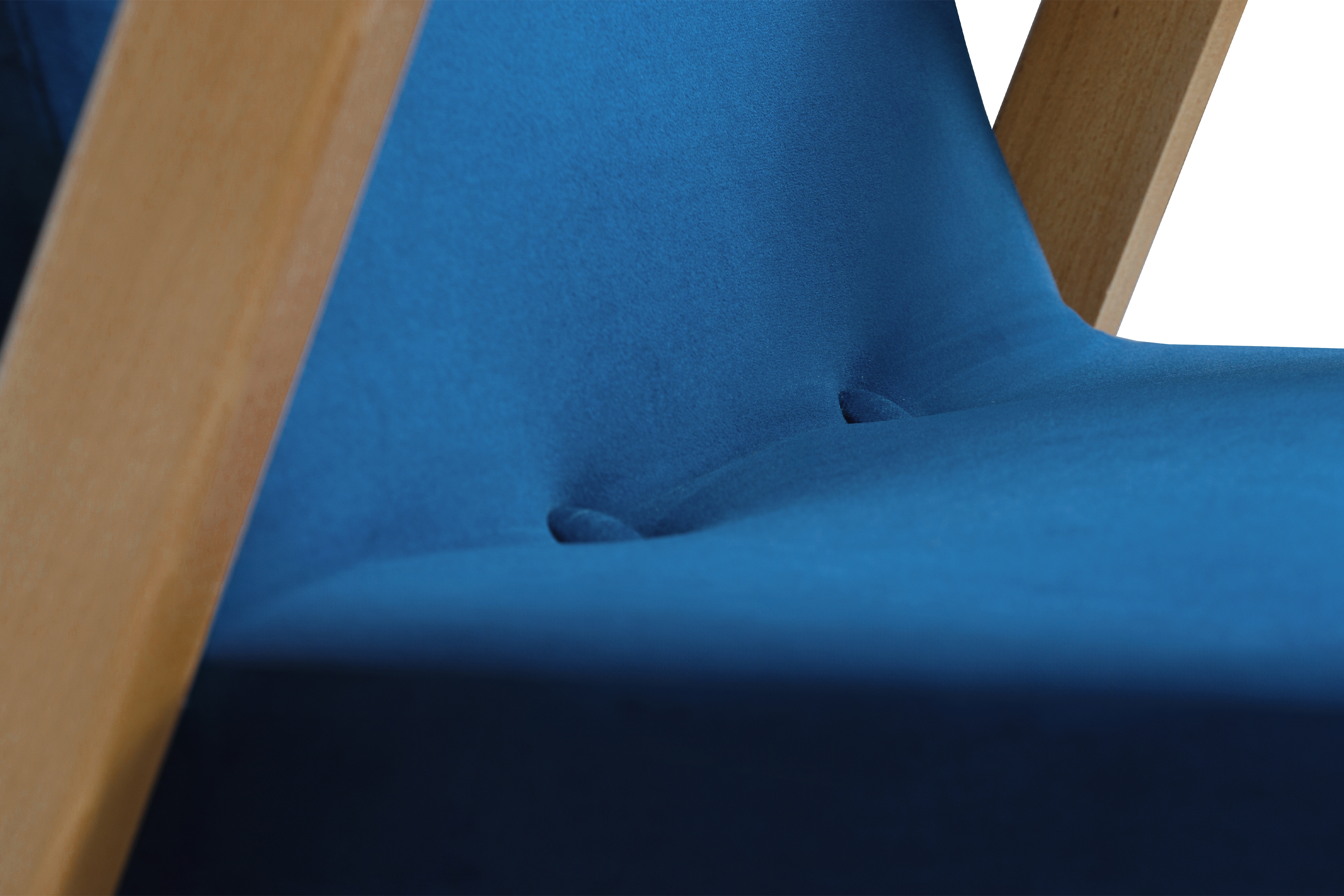 Křeslo klubové PRL Jurand - tmavě modrý samet Velluto 11 / nožky olše / výprodej z expozice Křeslo klubové PRL Jurand - tmavě modrá samet Velluto 11 / Olše 