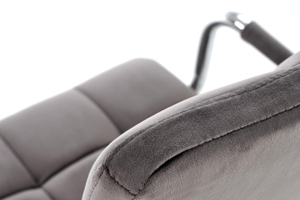 Kancelárske kreslo Silma s opierkami - sivý zamat Bluvel 14 Kreslo otočna Gonzo 4 z podlokietnikami - Popolový velvet