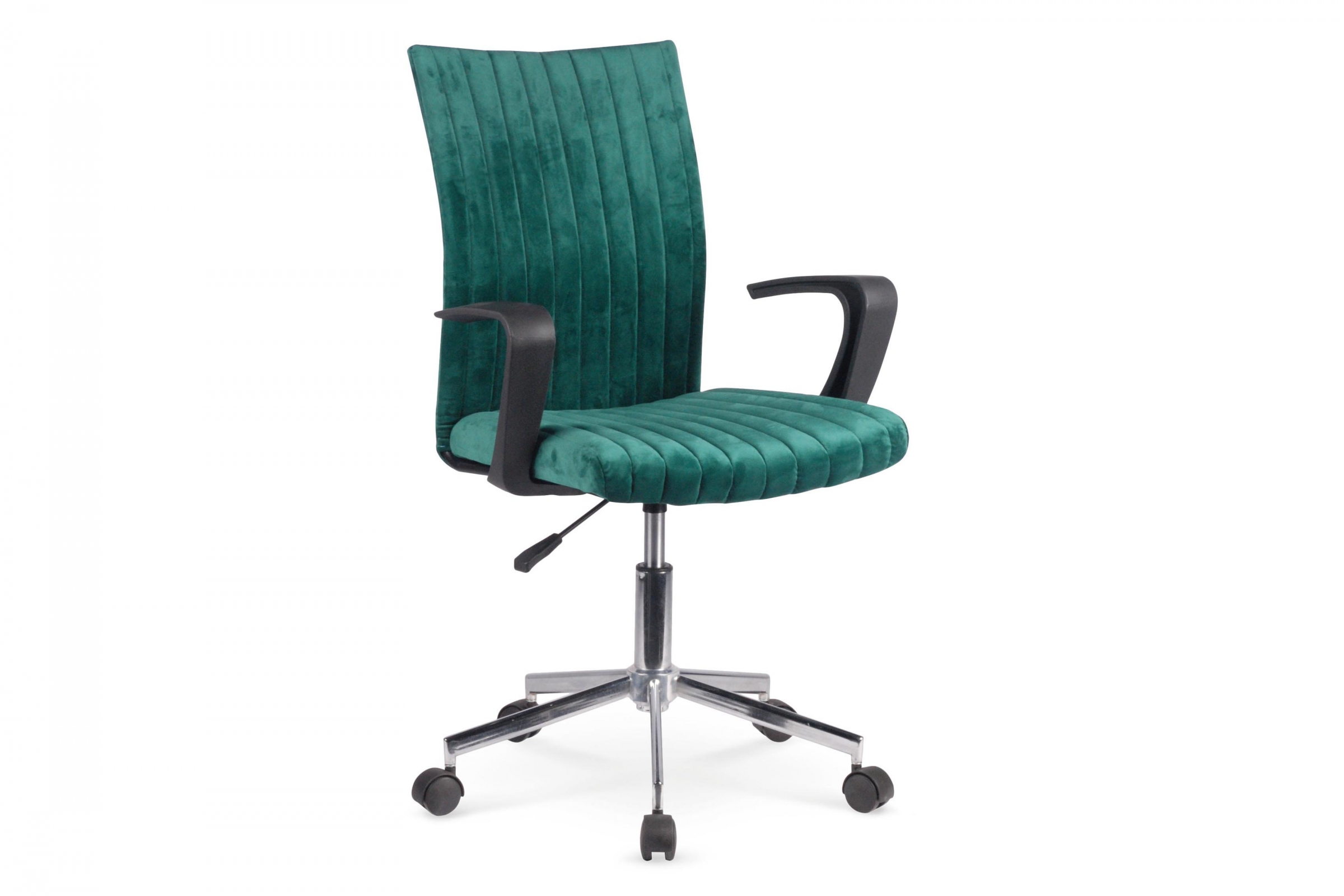 Otočné křeslo Pilano - tmavě zelené Křeslo obrotowy Pilano - tmavý zelená