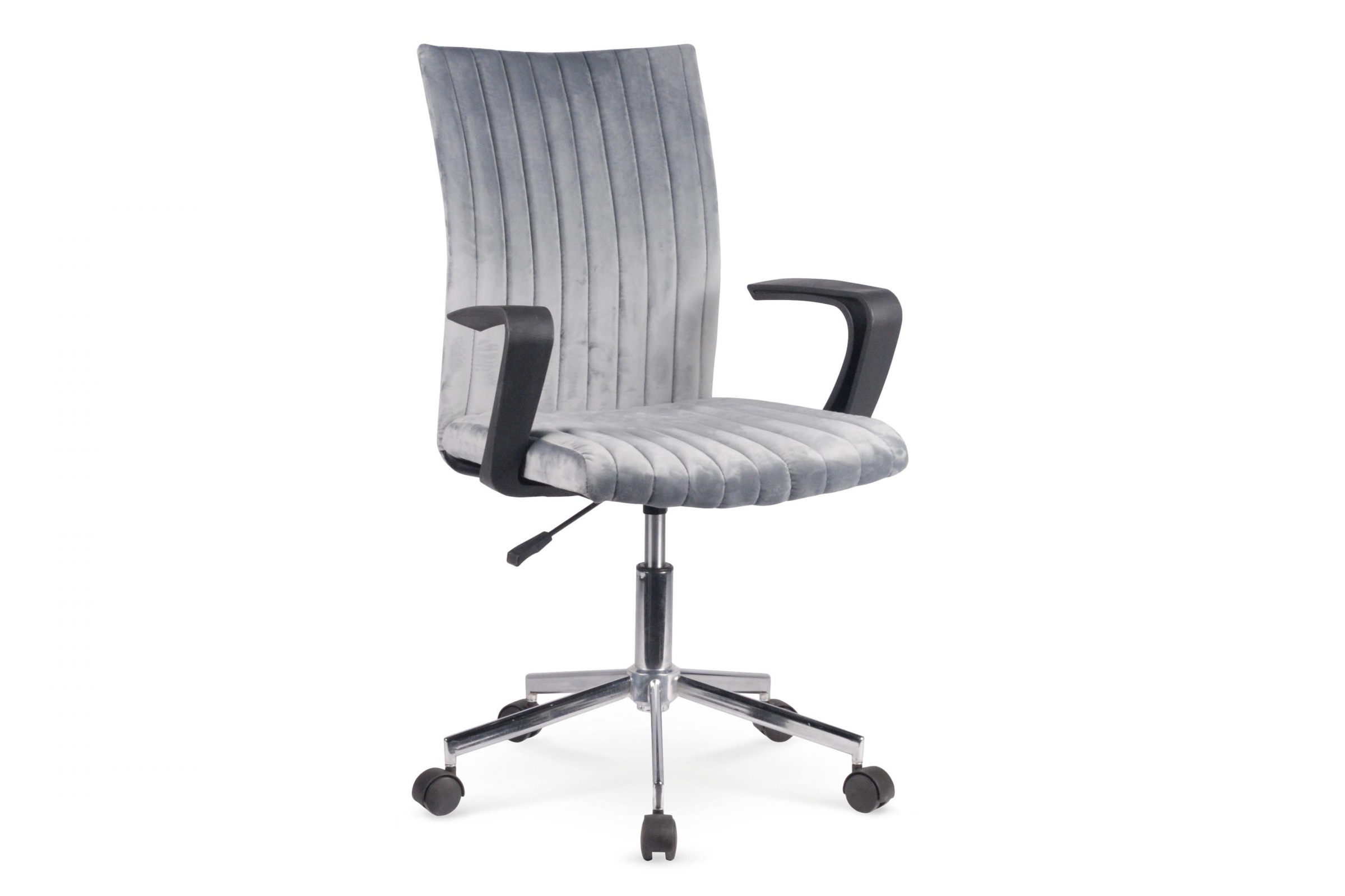 Otočné křeslo Pilano s područkami - tmavě šedé Křeslo obrotowy Pilano z podlokietnikami - tmavý popelavá