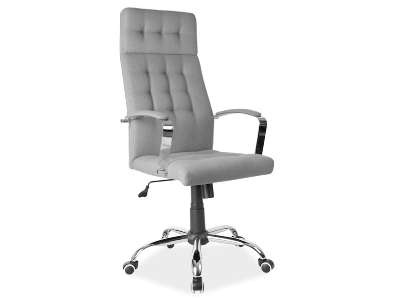 Židle kancelářská Q-136 šedá Křeslo obrotowy  q-136 šedý 