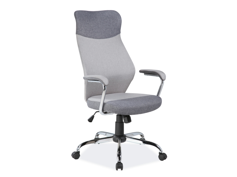 Židle kancelářská Q-319 šedý  Křeslo obrotowy q-319 šedý 