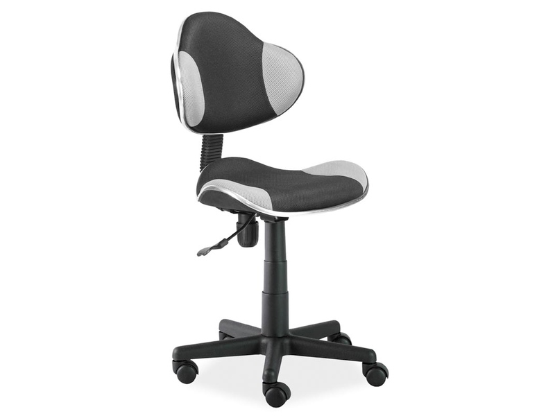 Kancelárska Stolička Q-G2 šedý/Čierny  Kreslo otočna q-g2 šedý/Čierny 