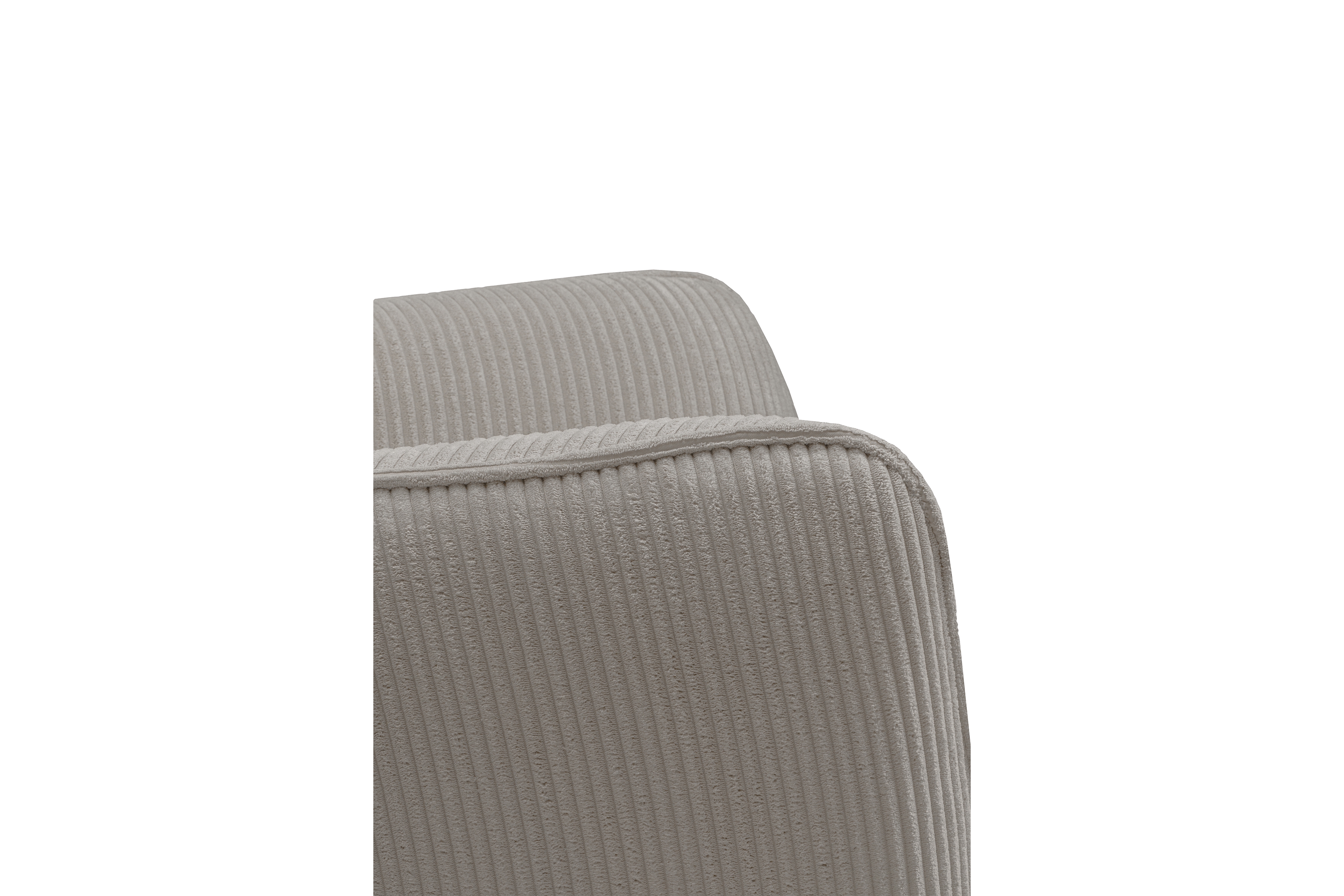 Křeslo ušák Dylian - béžový manšestr Poso 02 / nohy venge Křeslo Ušák Dylian na drewnianych nogach - béžový manšestr Poso 02 / Nohy Venge