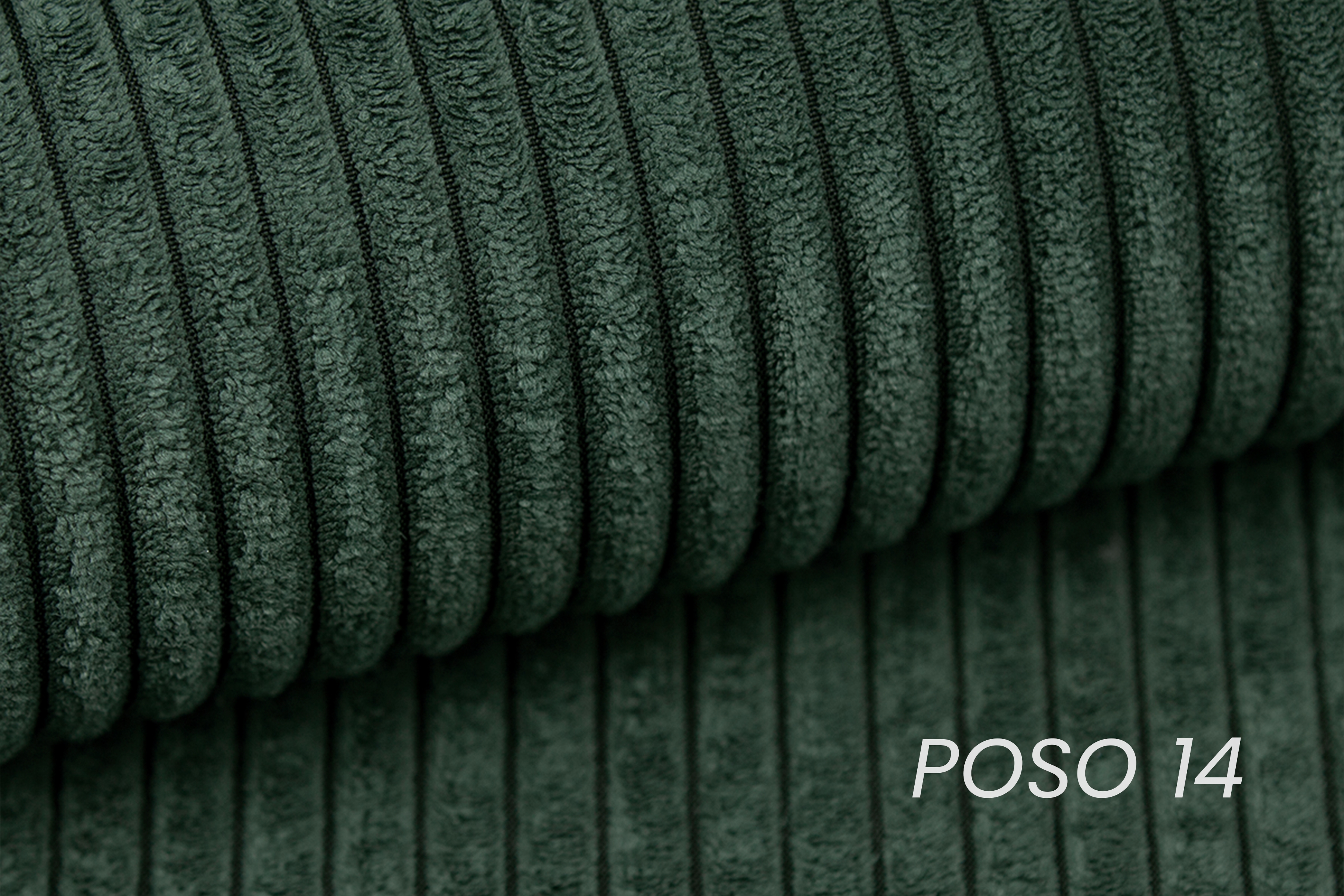 Křeslo ušák Dylian - zelený manšestr Poso 14 / nohy venge Křeslo Ušák Dylian na drewnianych nogach - zelená manšestr Poso 14/ Nohy wenge