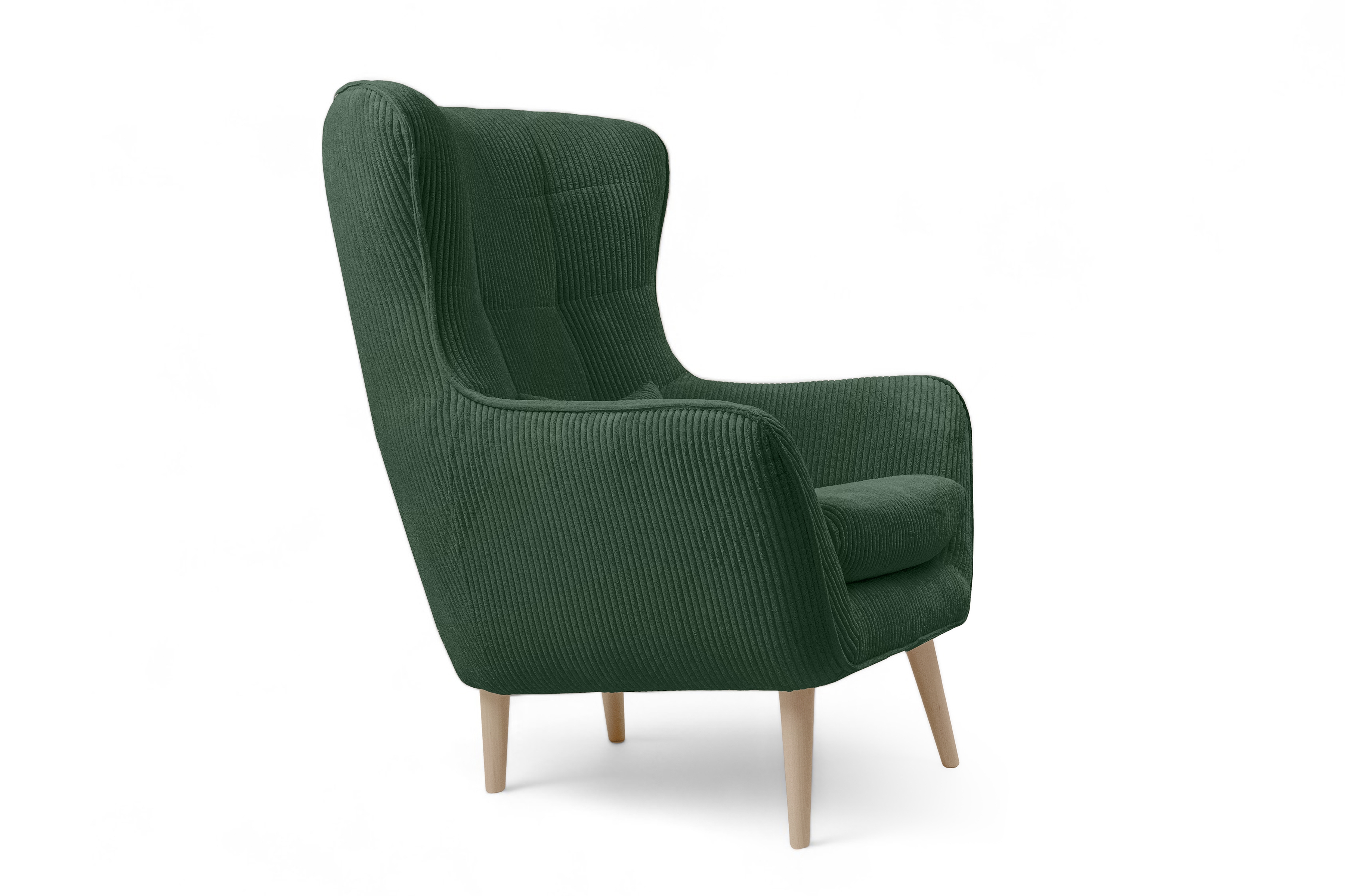 Kreslo Ušiak Dylian Kreslo Ušiak Dylian na drewnianych nogach