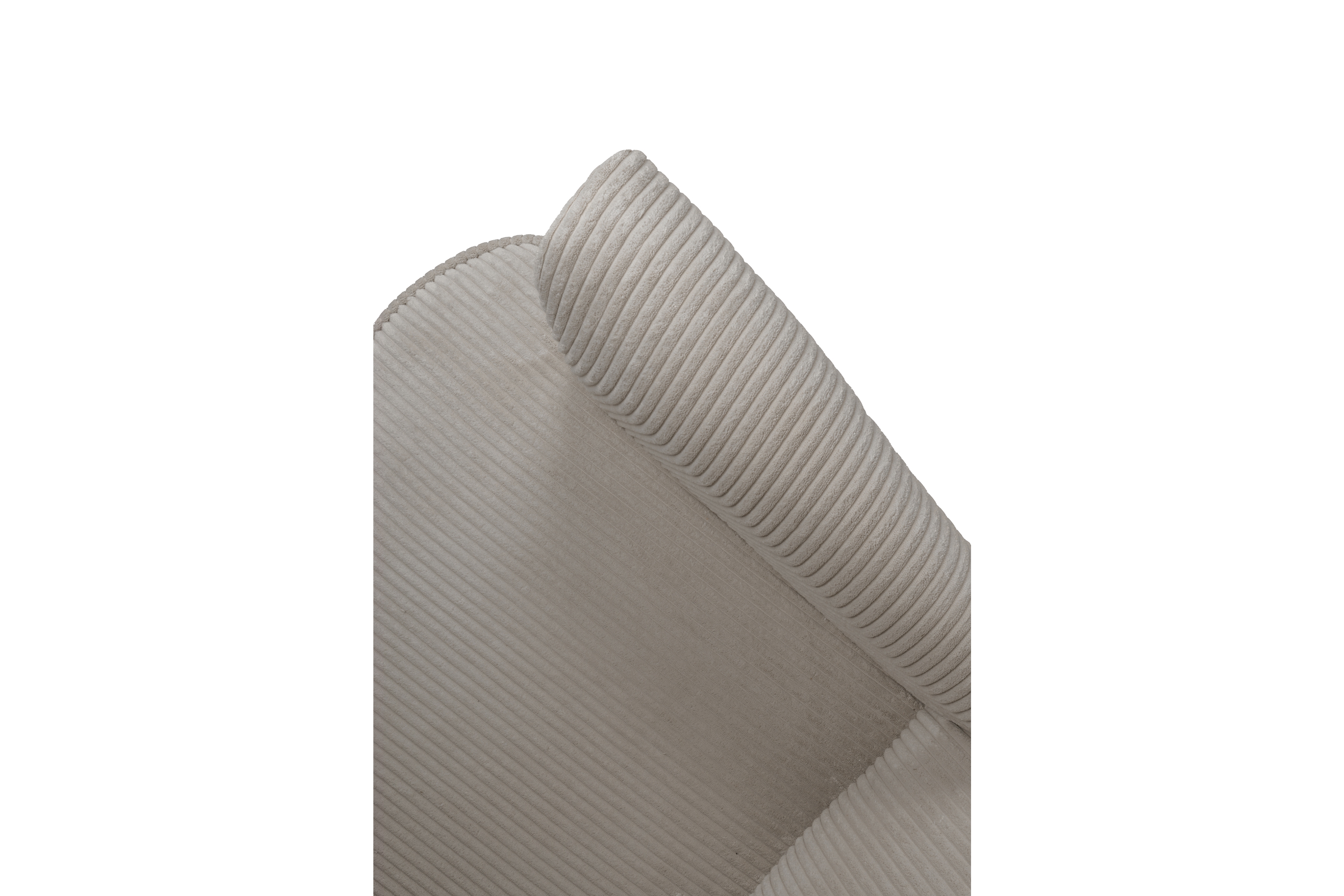 Křeslo ušák Vilano - béžový manšestr Poso 2 / nohy buk Křeslo Ušák Vilano - béžový manšestr Poso 2 / Nohy buk 