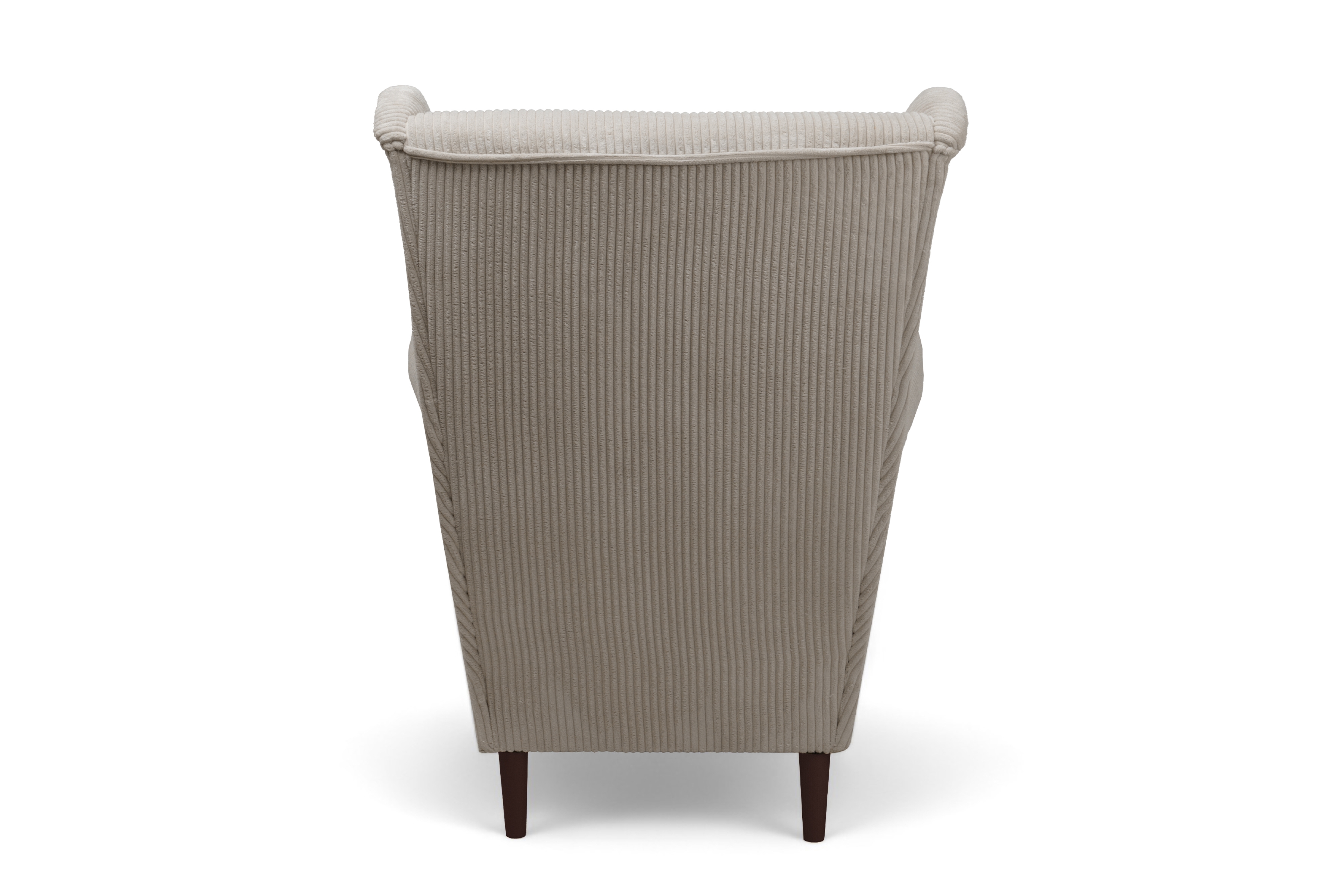 Křeslo ušák Vilano - béžový manšestr Poso 2 / nohy venge Křeslo Ušák Vilano - béžový manšestr Poso 2 / Nohy Venge 