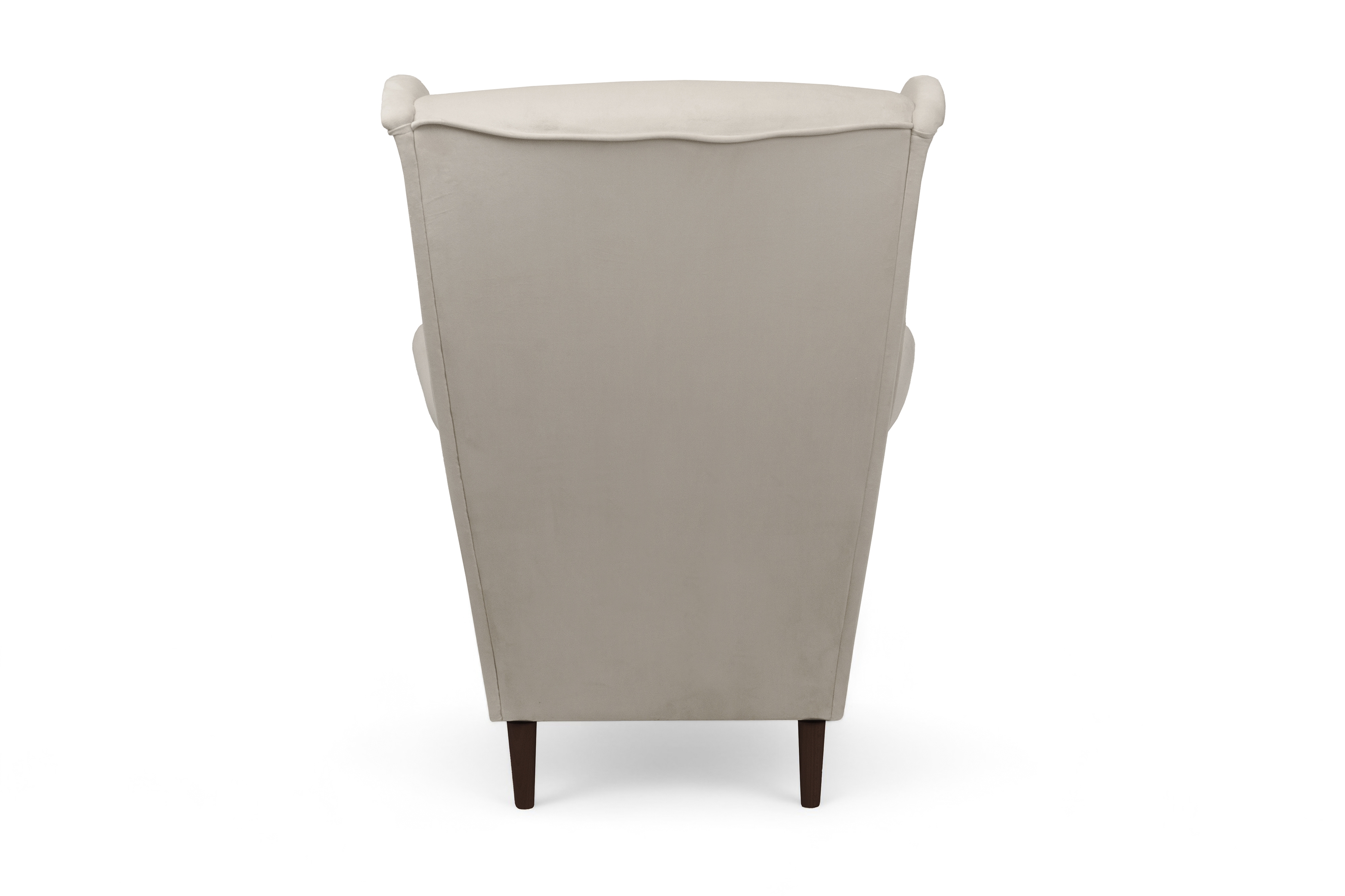 Křeslo ušák Vilano - béžový samet Velluto 2 / nohy venge Křeslo Ušák Vilano - béžový welwet Velluto 2 / Nohy Venge 