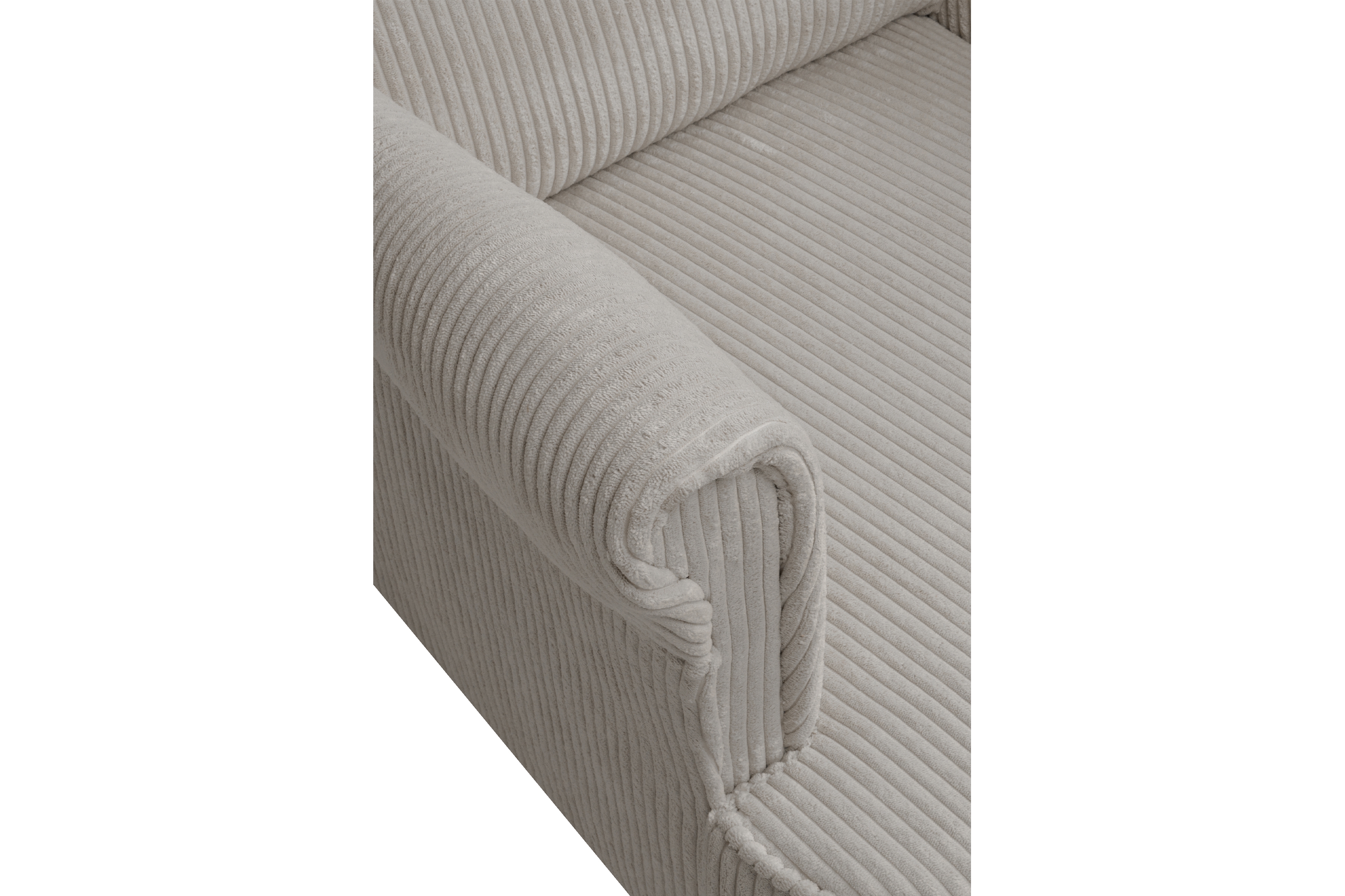 Křeslo ušák Vilano s podnožkou - béžový manšestr Poso 2 / nohy venge Křeslo Ušák Vilano z podnozkiem - béžový manšestr Poso 2 / Nohy Venge 