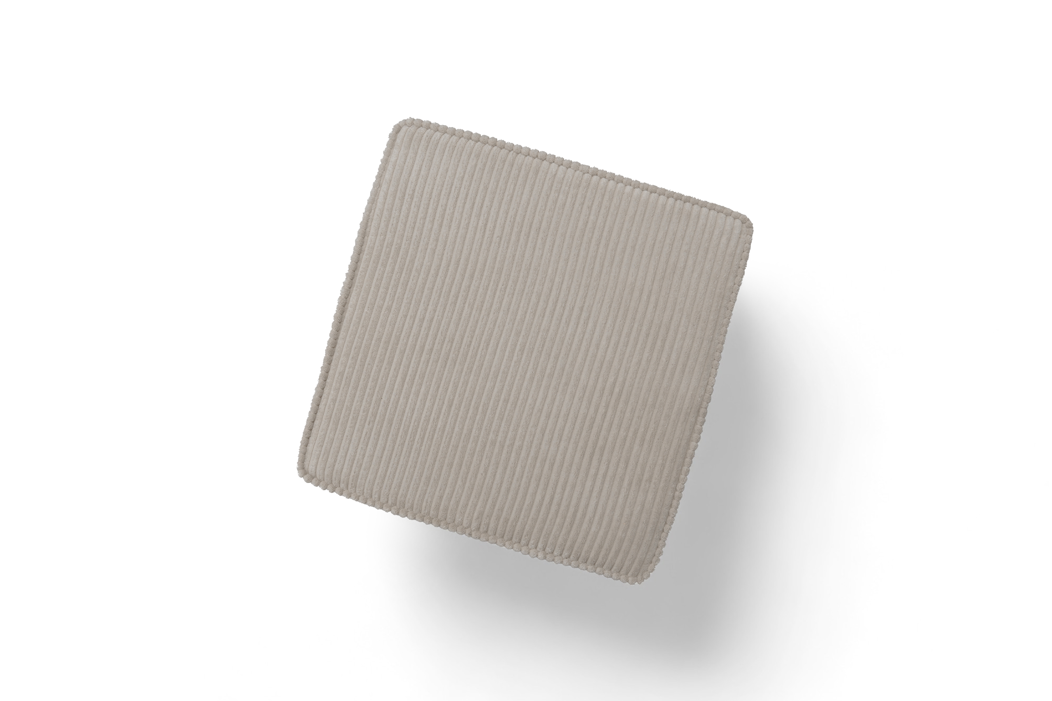 Křeslo ušák Vilano s podnožkou - béžový manšestr Poso 2 / nohy venge Křeslo Ušák Vilano z podnozkiem - béžový manšestr Poso 2 / Nohy Venge 