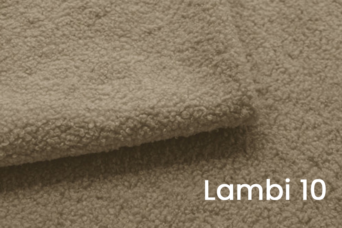 Relaxačné kreslo Dalin - tmavobéžová boucla Lambi 10 Kreslo odpočinkové Dalin - Béžová boucla Lambi 10