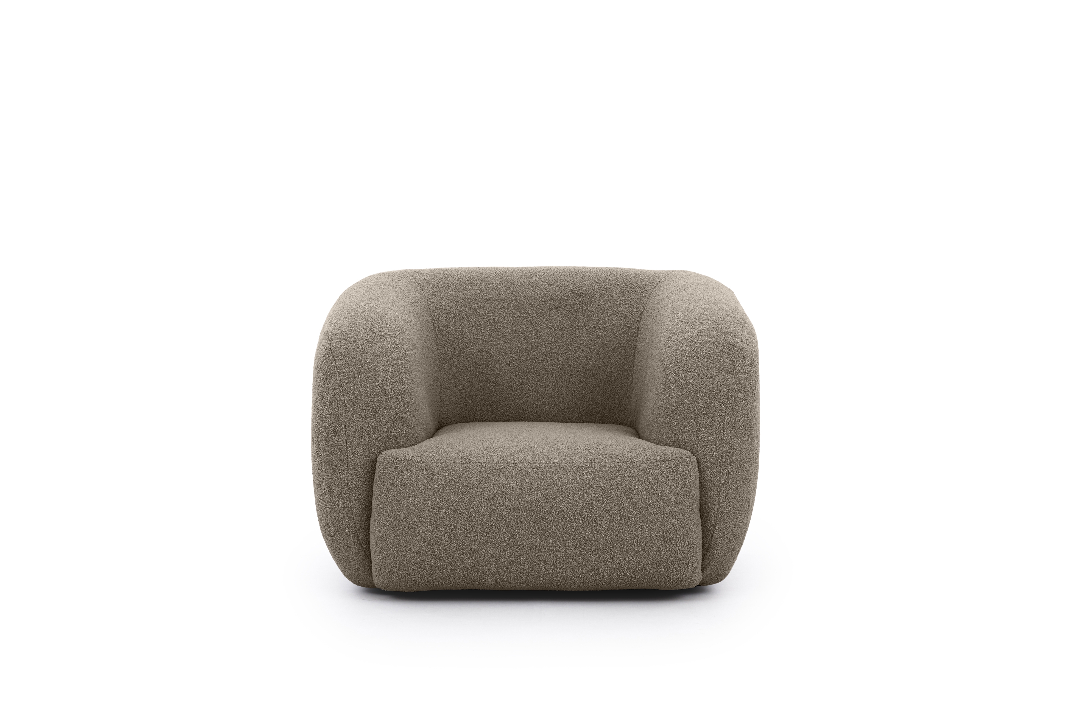 Křeslo čalouněné Dalin - hnědá Lambi 3 Křeslo čalouněná Dalin - hnědá bucla Lambi 3