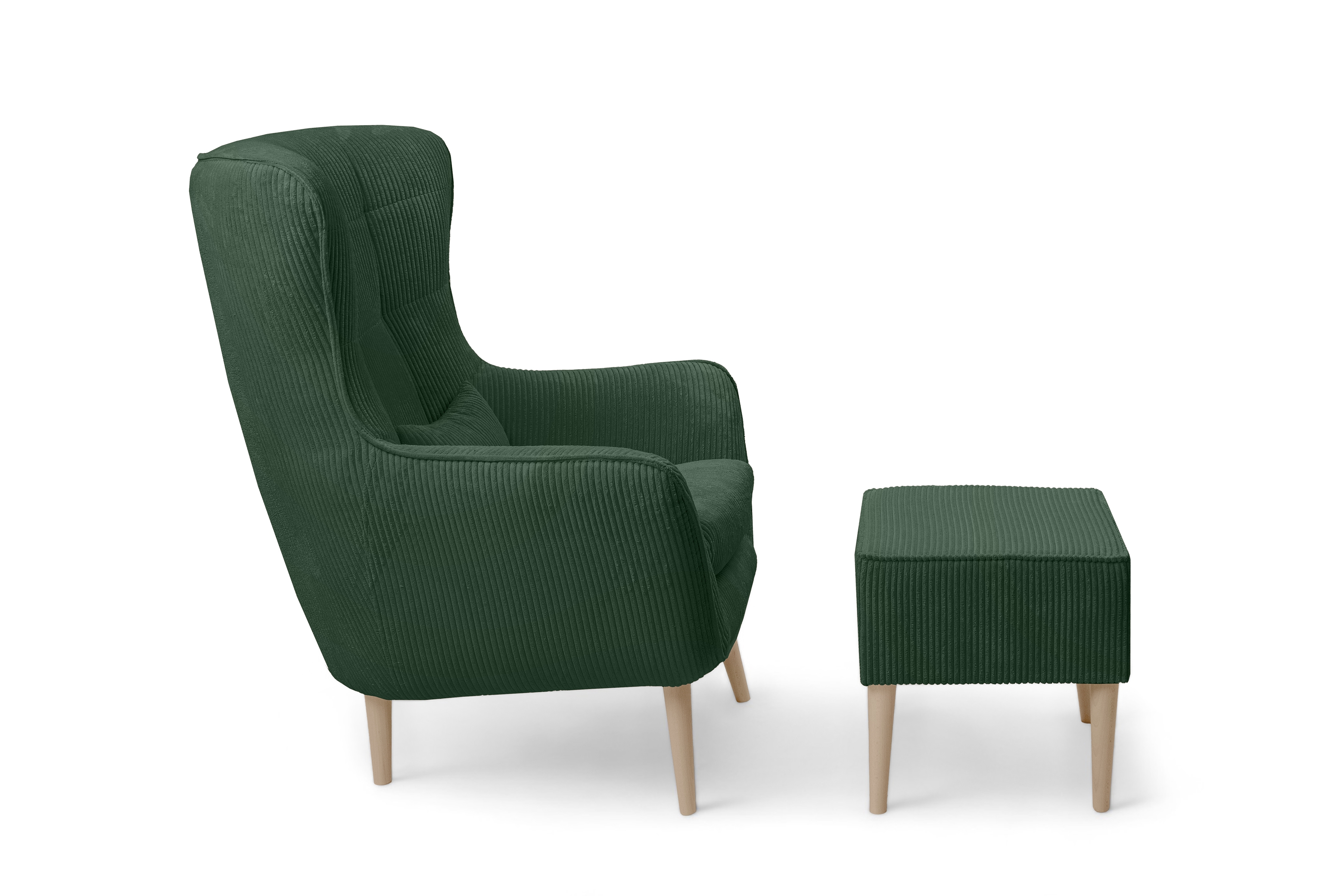 Relaxačné kreslo Dylian s podnožkou Kreslo odpočinkové Dylian z podnozkiem