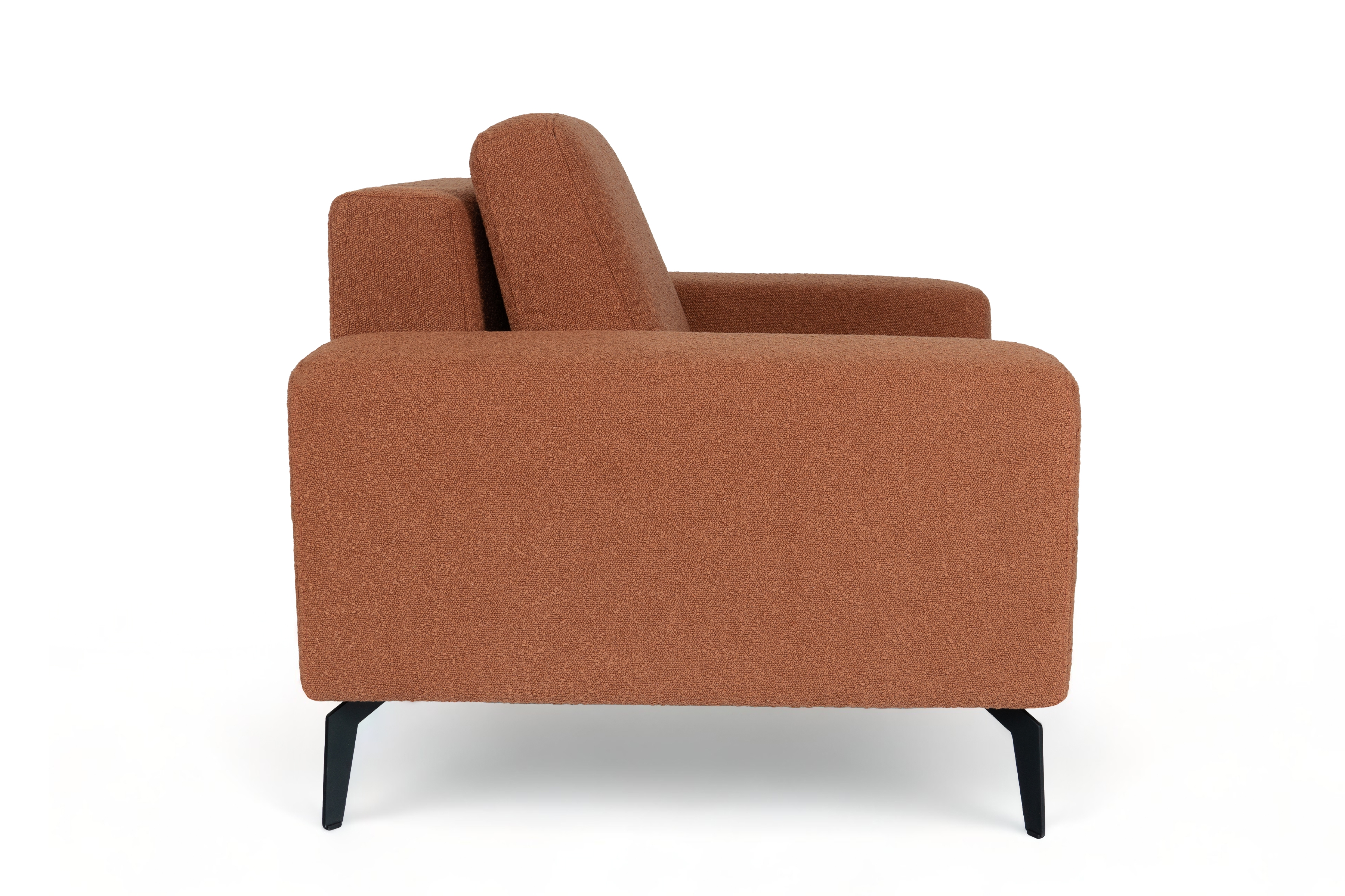 Kreslo odpočinkové Elentio - ruda boucle Baloo 2078 - Limitovaná ponuka Kreslo odpočinkové Elentio - ruda boucle Baloo 2078