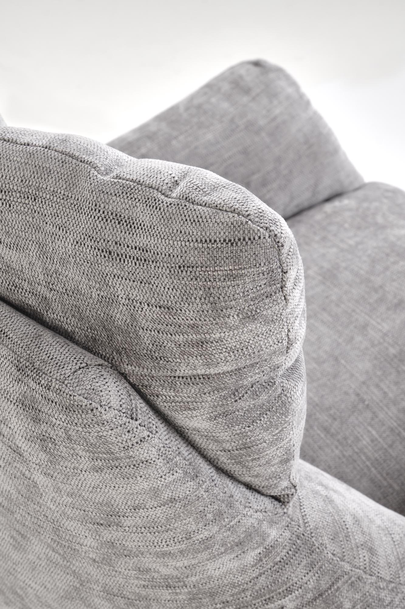 Relaxačné kreslo Soremi - sivá / čierna Kreslo odpočinkové soremi otočna - Popolový / nožičky čierny