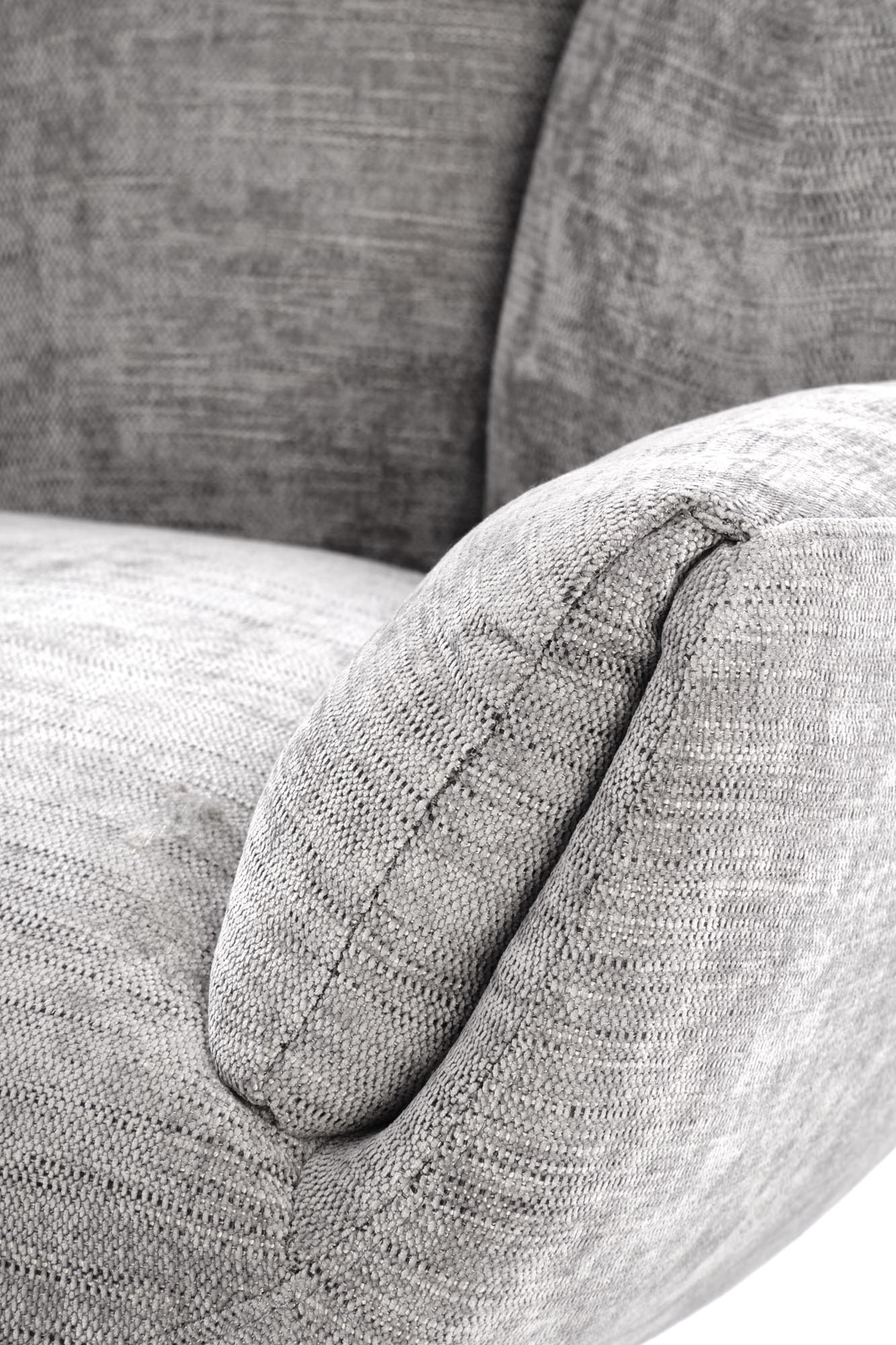 Relaxačné kreslo Soremi - sivá / čierna Kreslo odpočinkové soremi otočna - Popolový / nožičky čierny