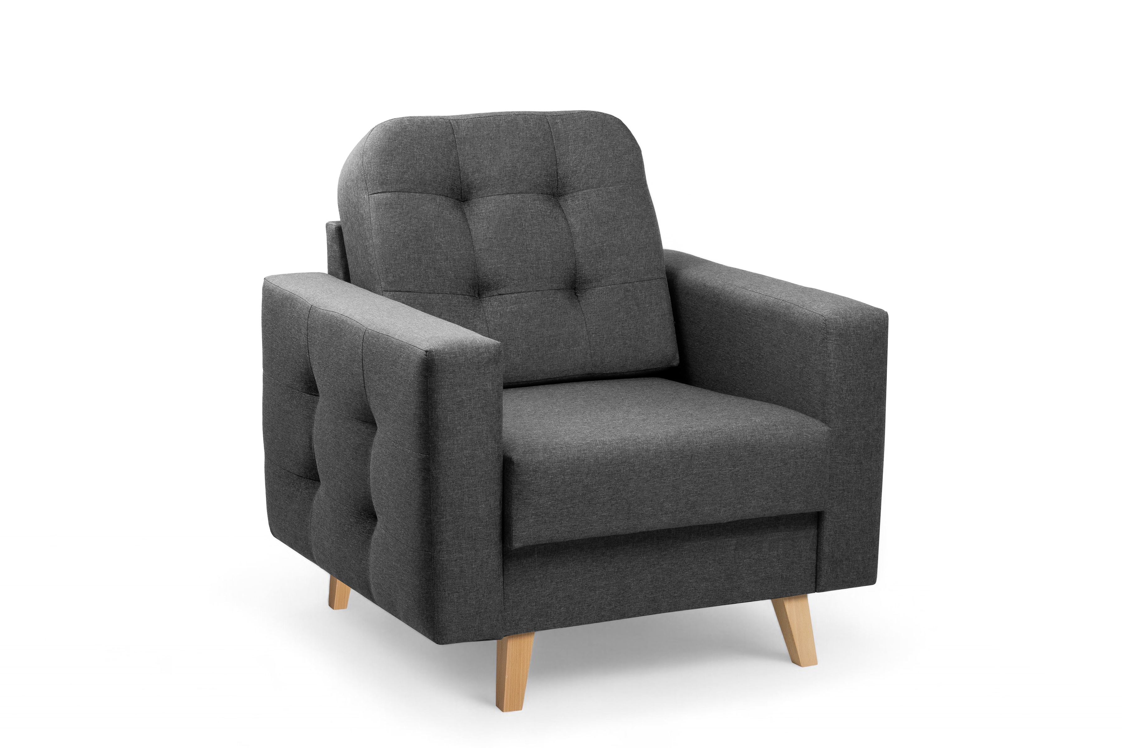 Kreslo Vanisa Kreslo odpočinkové Vanisa z drewnianymi nogami