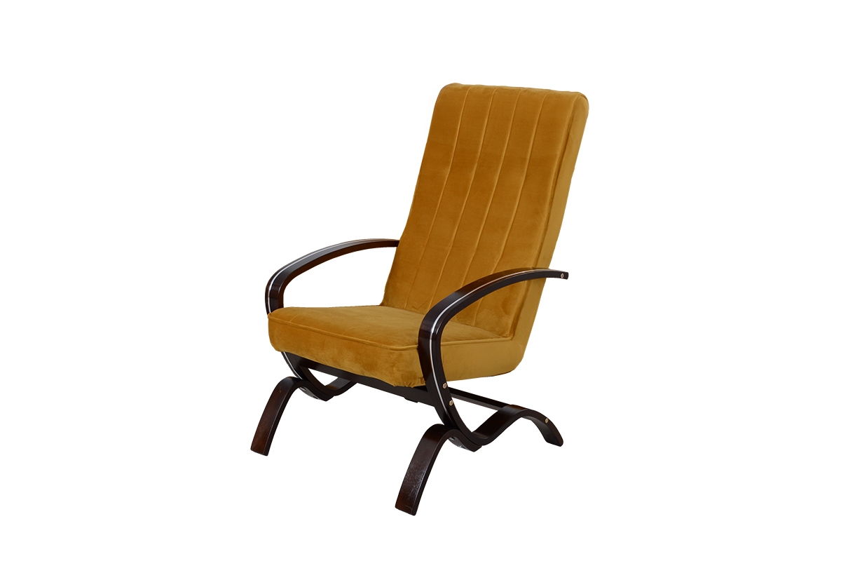 Čalouněné křeslo Vigo Křeslo na lyžinách