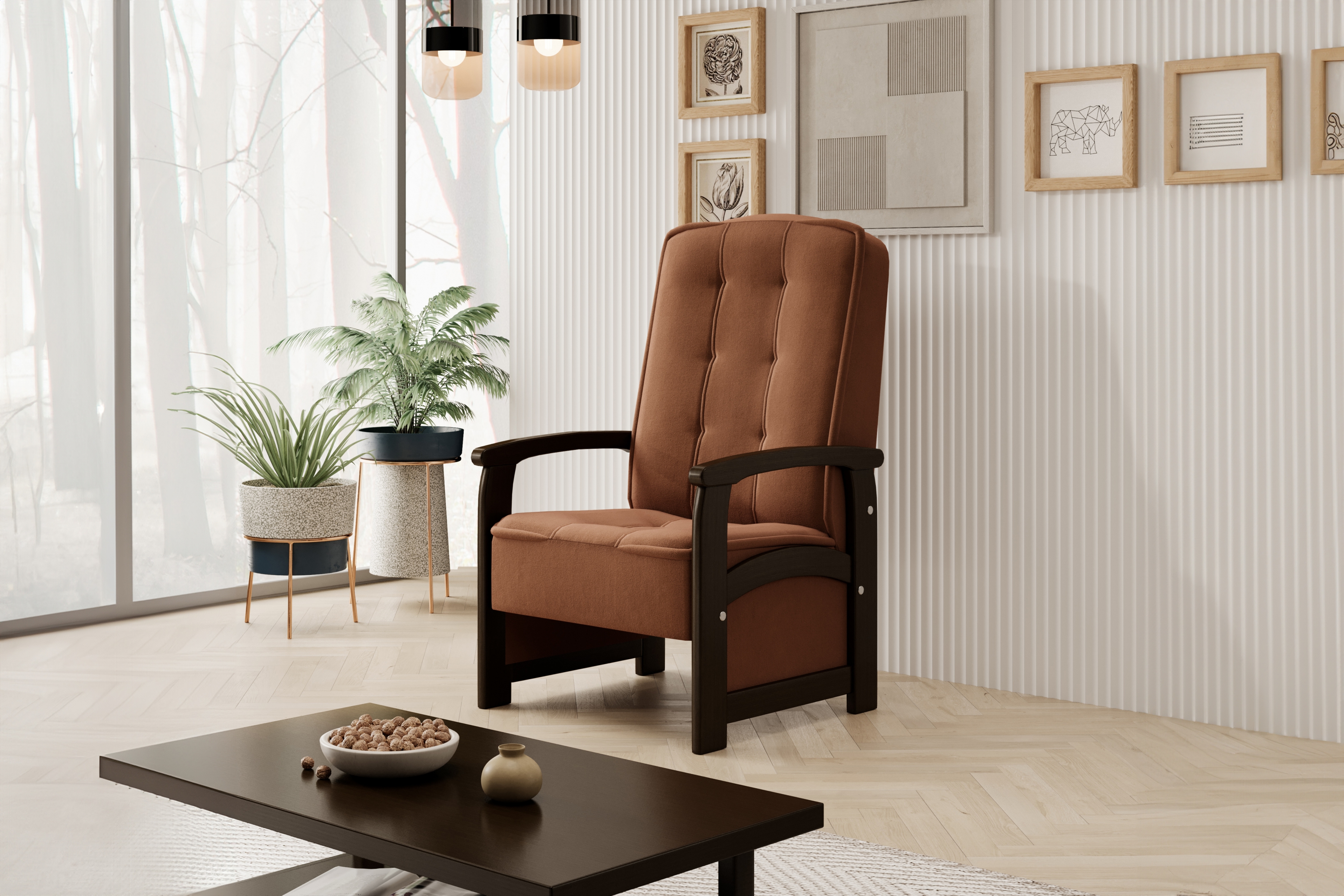 Čalouněné křeslo Wiktor Křeslo čalouněná Wiktor