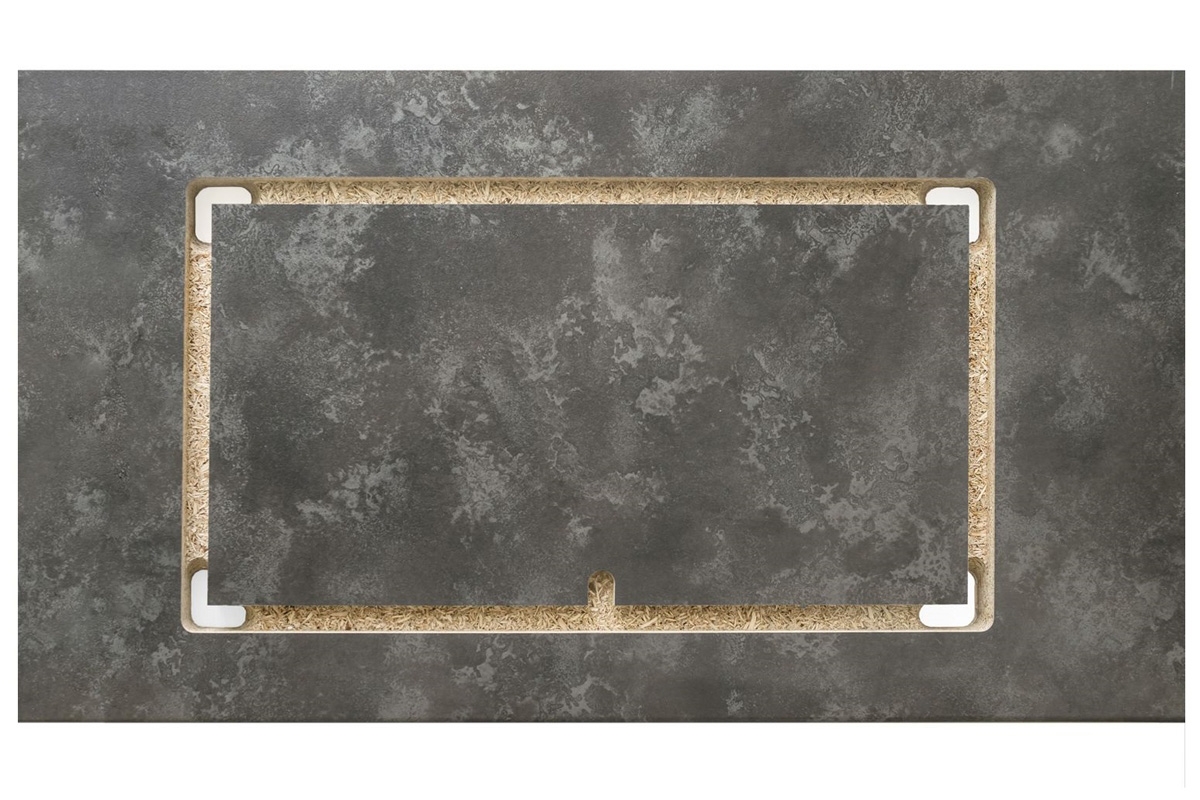 Frézování pracovní desky pro dřez Frézování desky pod dřez - KAM